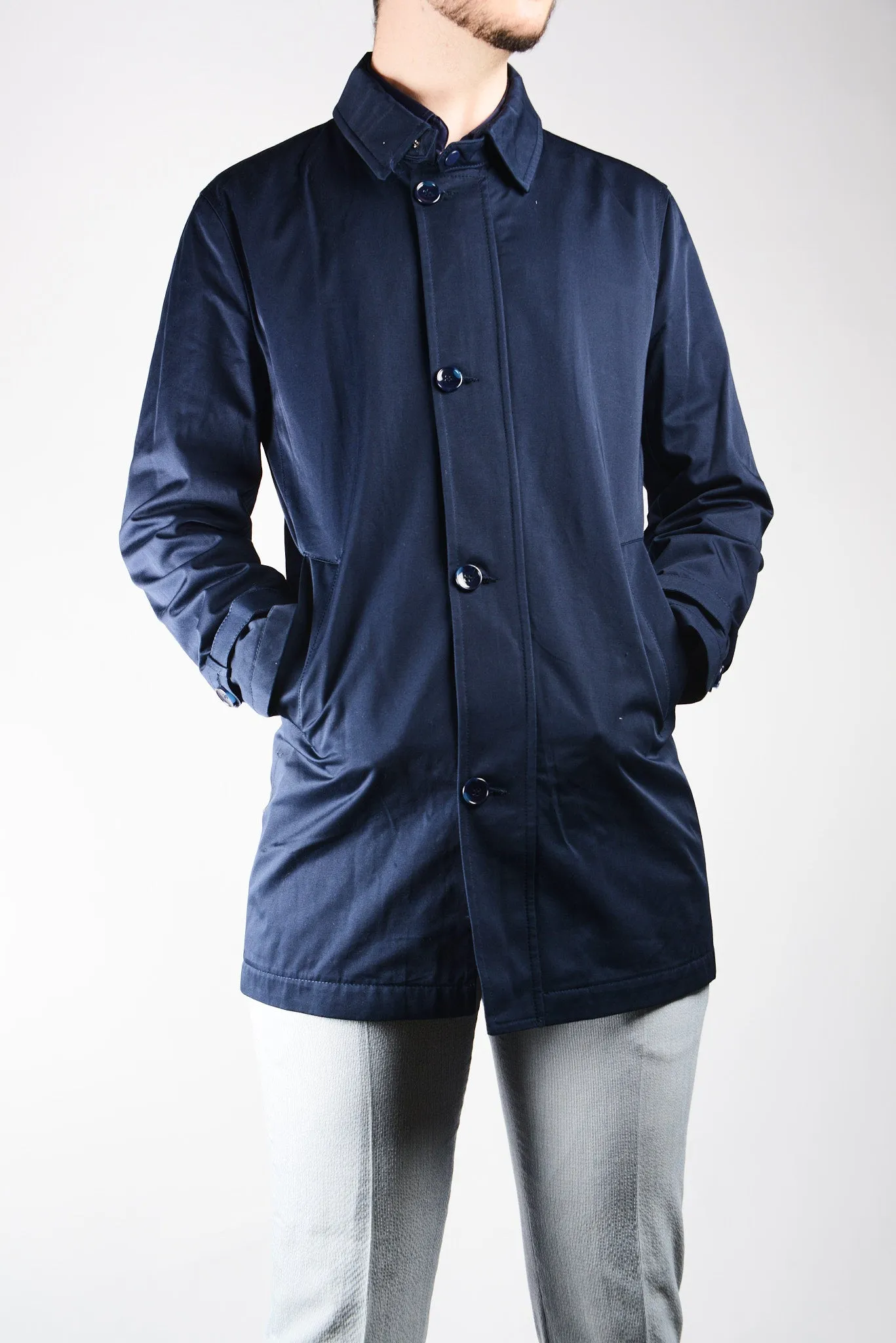 Euro Casual Lightweight Trench Coat