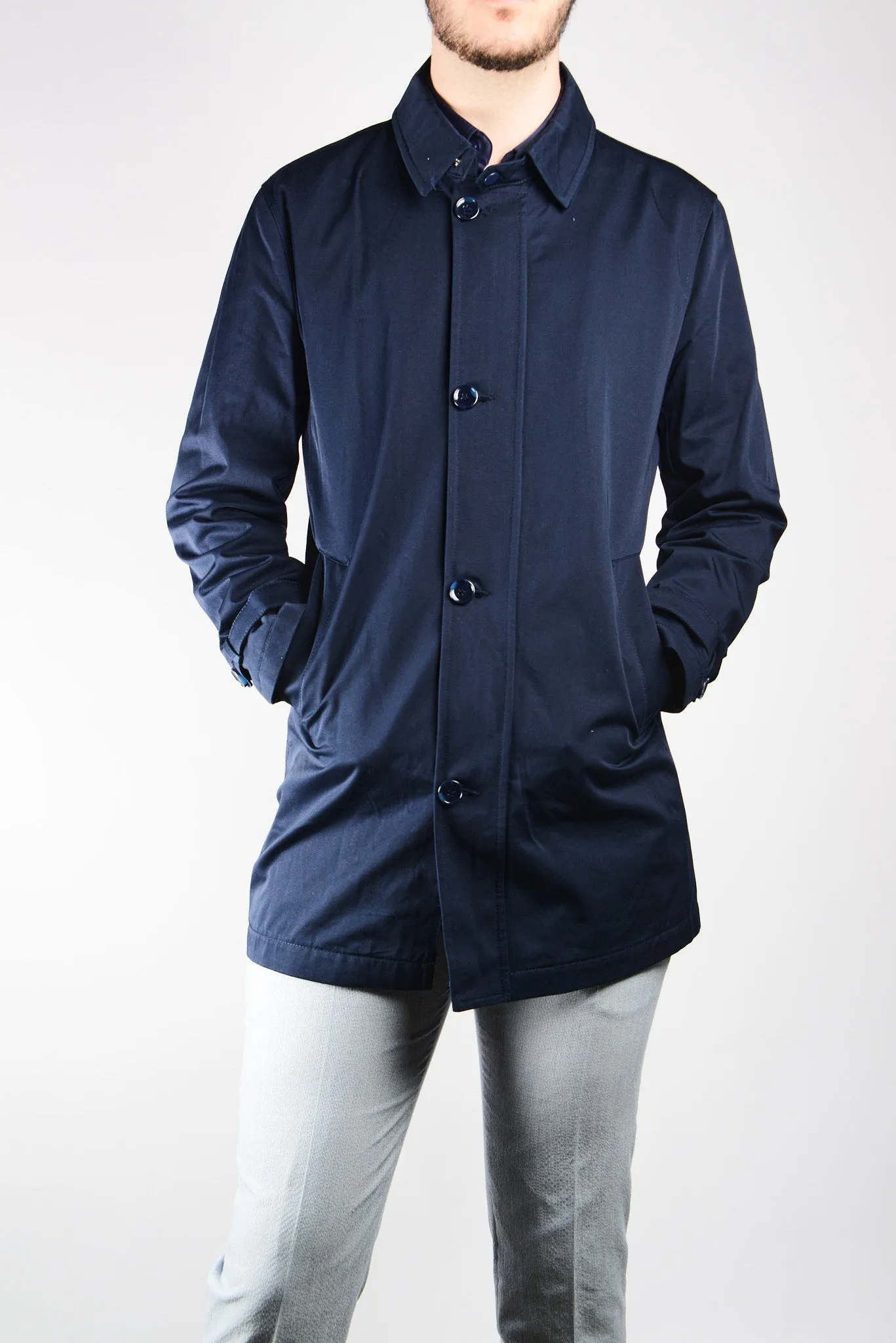 Euro Casual Lightweight Trench Coat