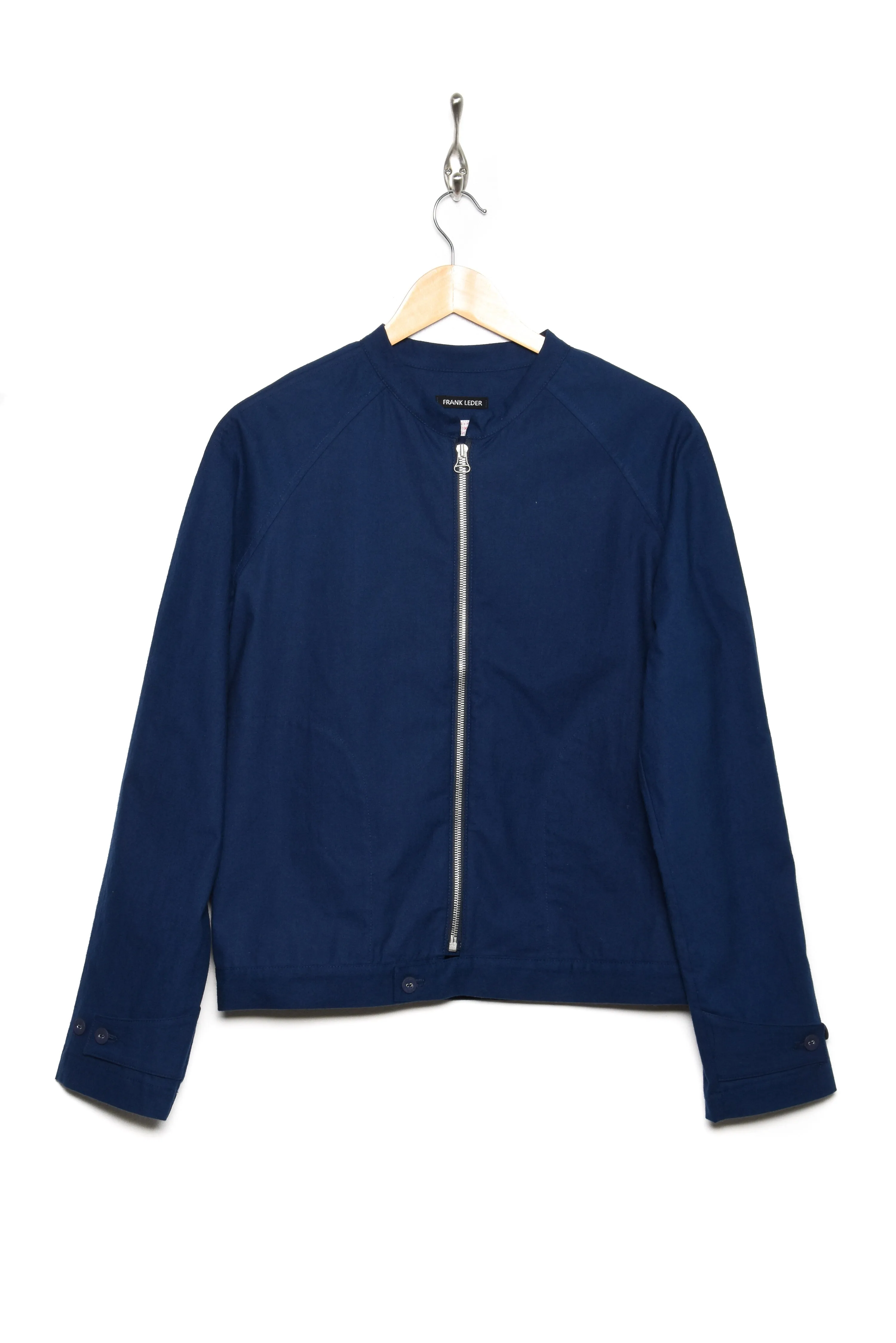 Frank Leder Bomber baltic blue dyed