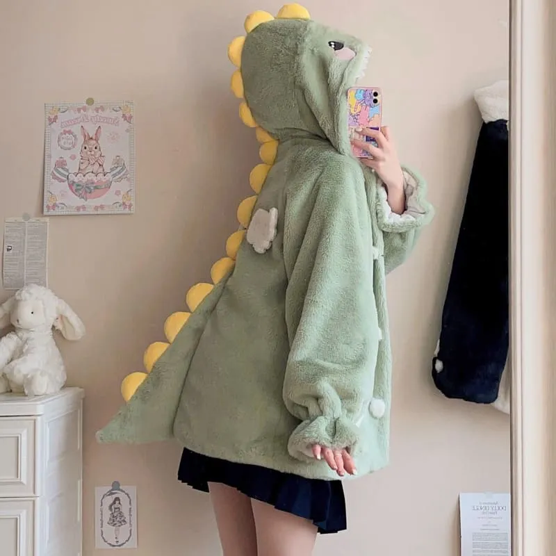 [Fully Payment Reservsation] Kawaii Sleepy Bear Cute Cat Winter Lolita Coat SP18408