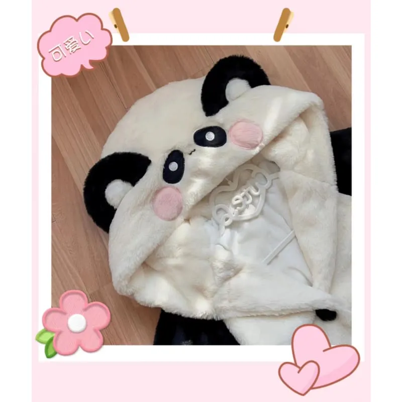 [Fully Payment Reservsation] Kawaii Sleepy Bear Cute Cat Winter Lolita Coat SP18408