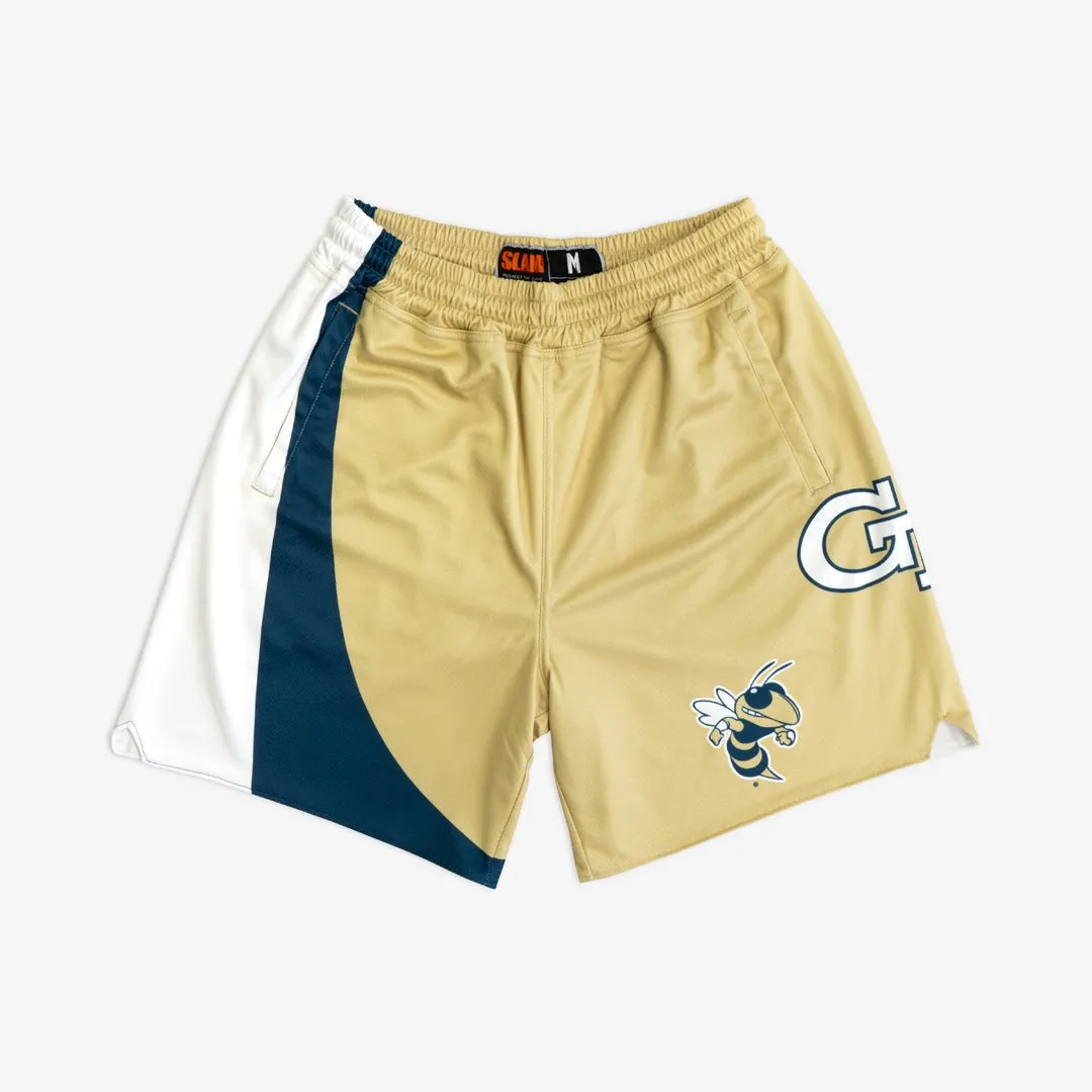 Georgia Tech Yellow Jackets 1995-1996 Retro Shorts (Away)