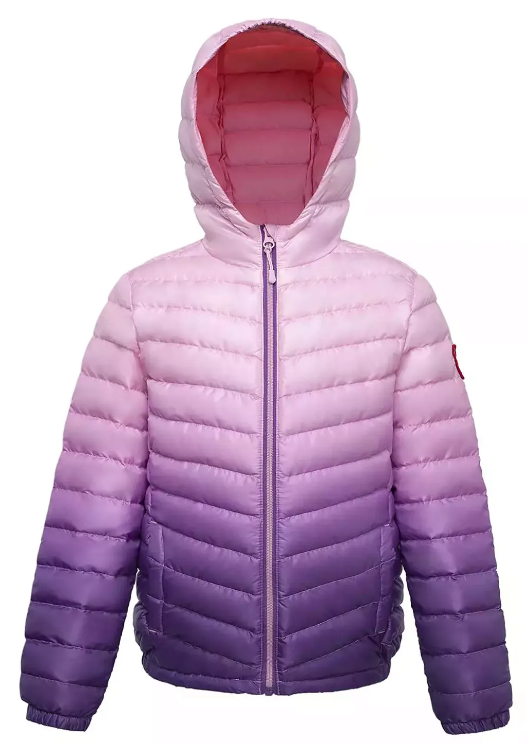 Girls' Ultra Light Packable Down Puffer Jacket