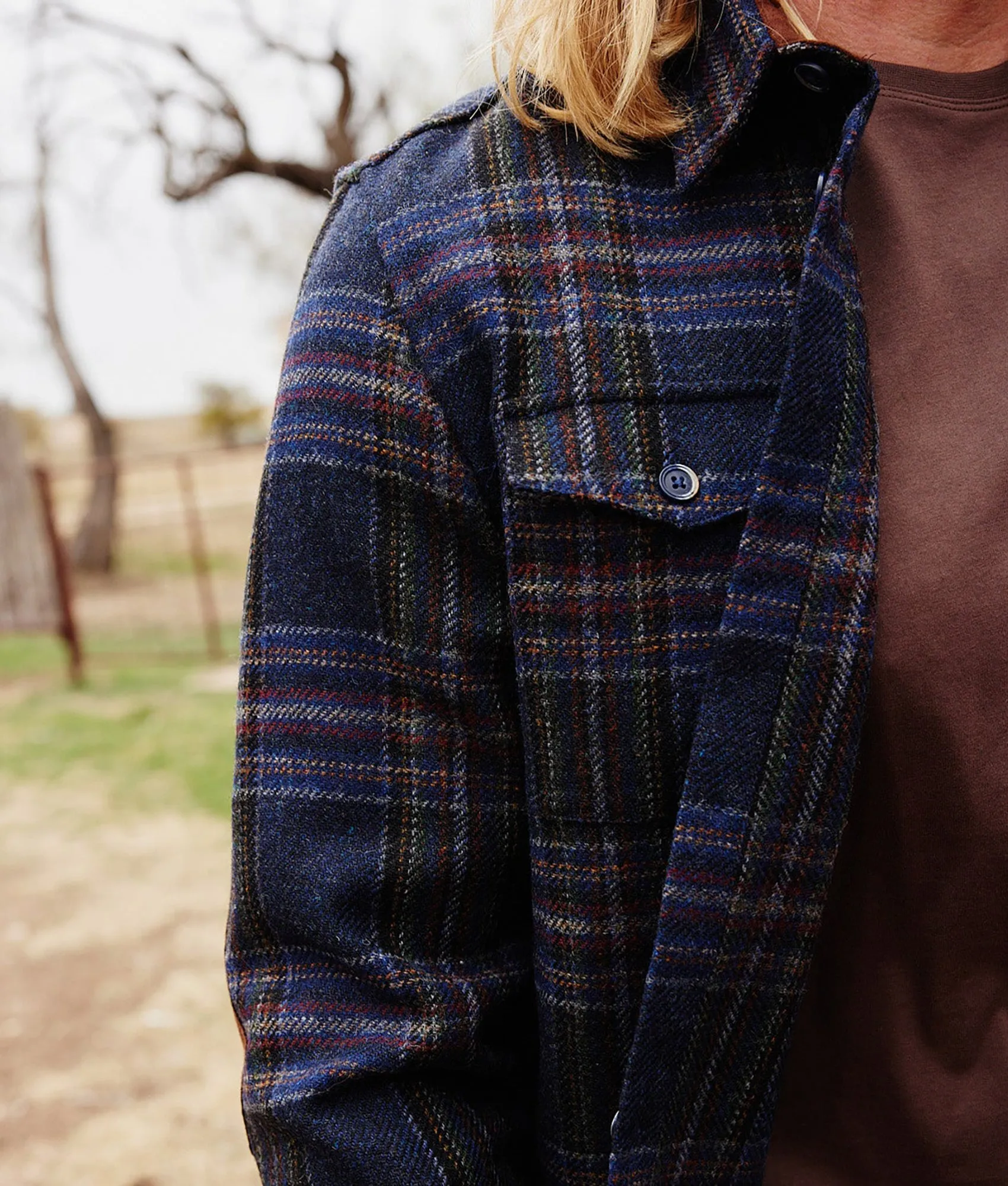 Gordy Chore Coat :: Blue Plaid