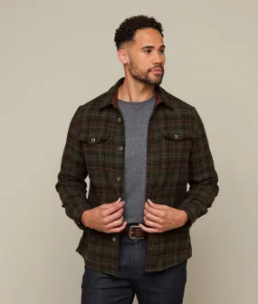 Gordy Chore Coat :: Olive Plaid