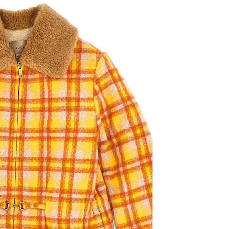 GUCCI Check Coat