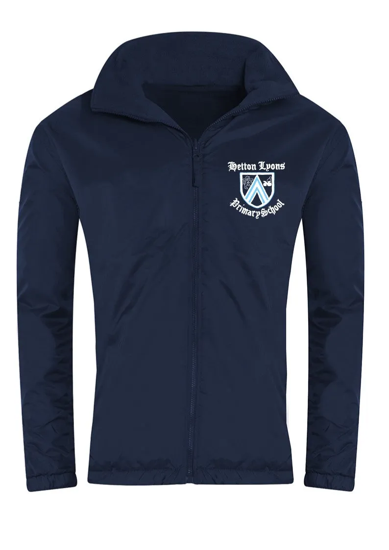 Hetton Lyons Primary School Navy Showerproof Jacket