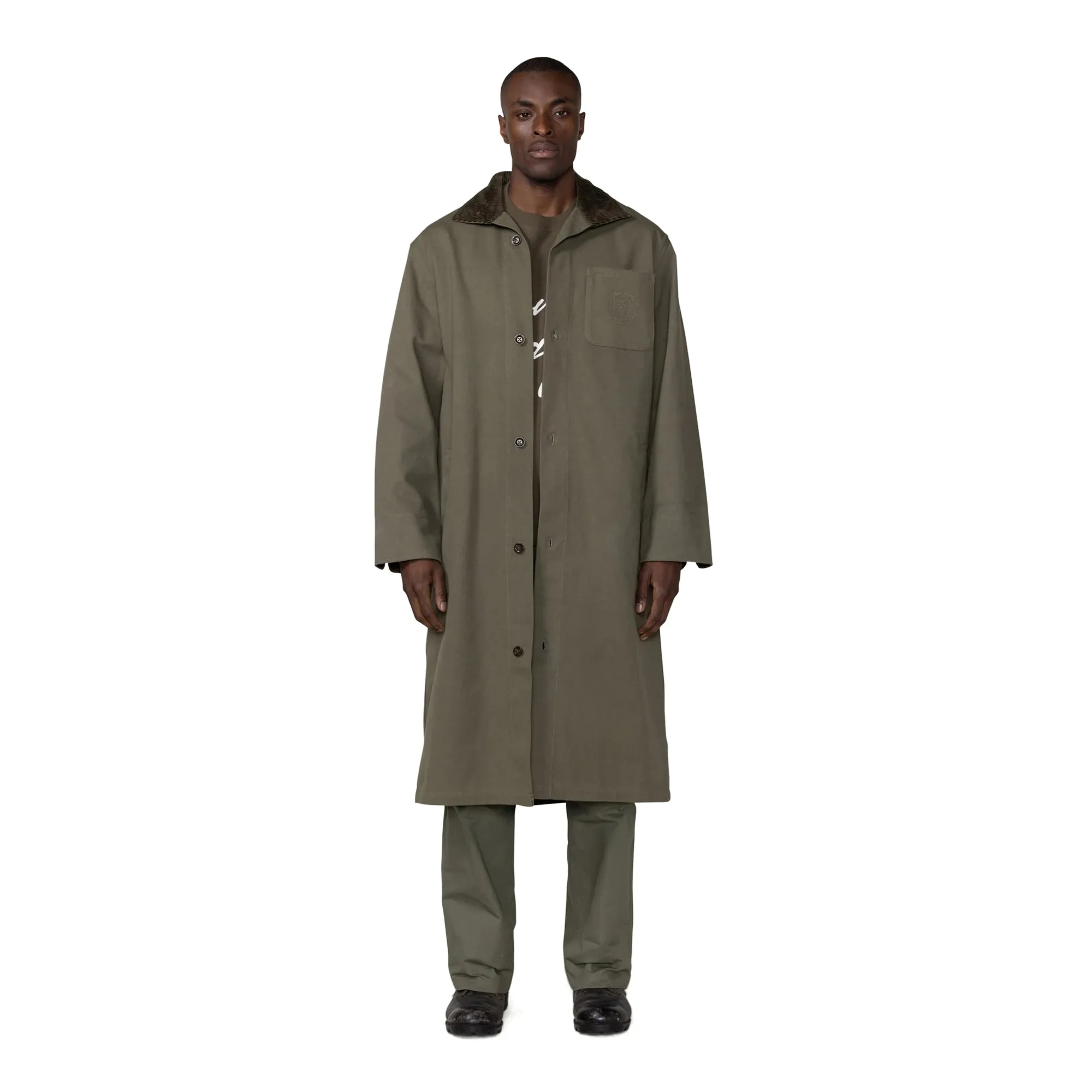 Honor The Gift Mens Honor Canvas Trench Coat