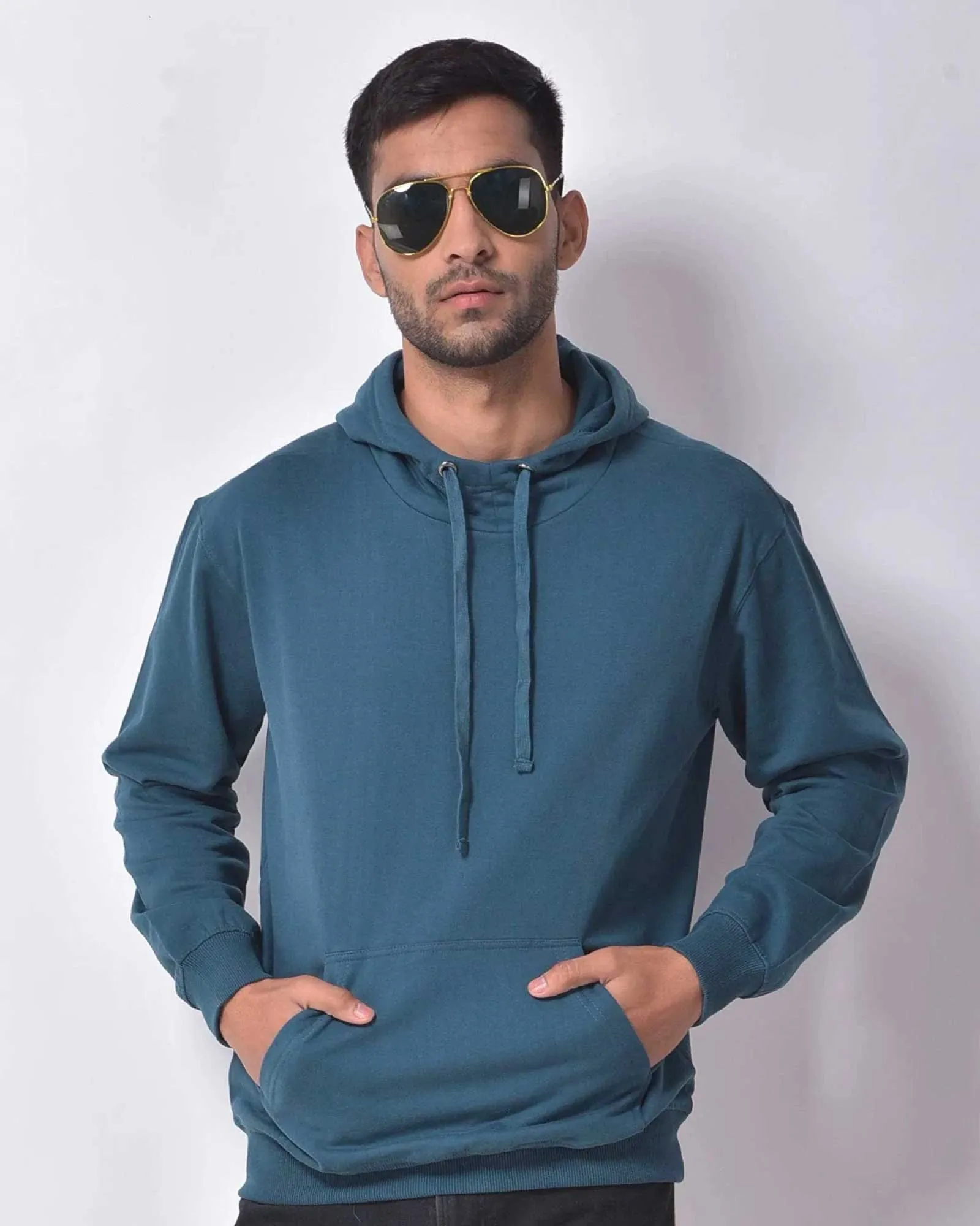 Hoodie 2020: Deep Teal Blue