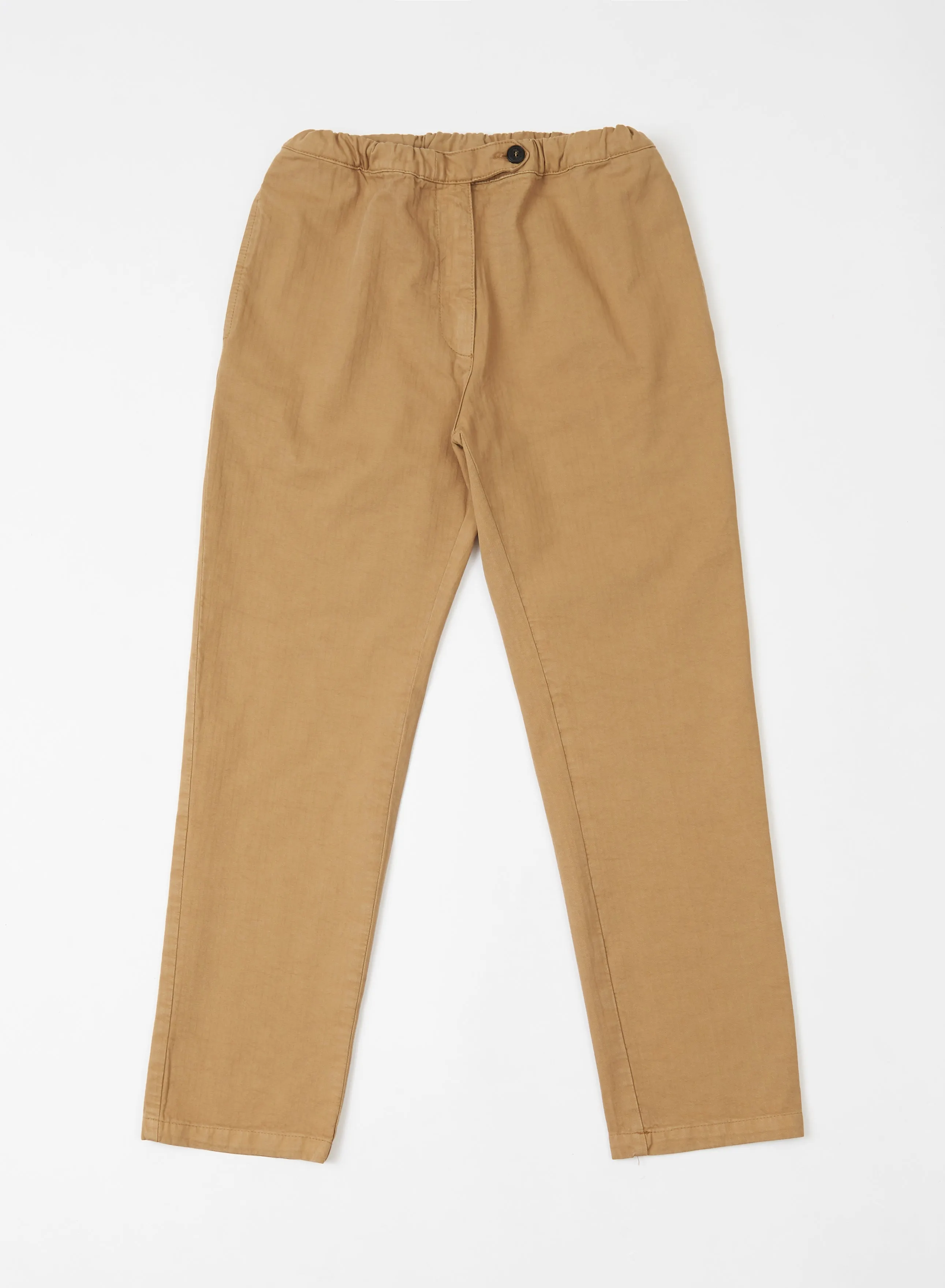 JOLE COTTON CHINO PANTS IN CAMEL