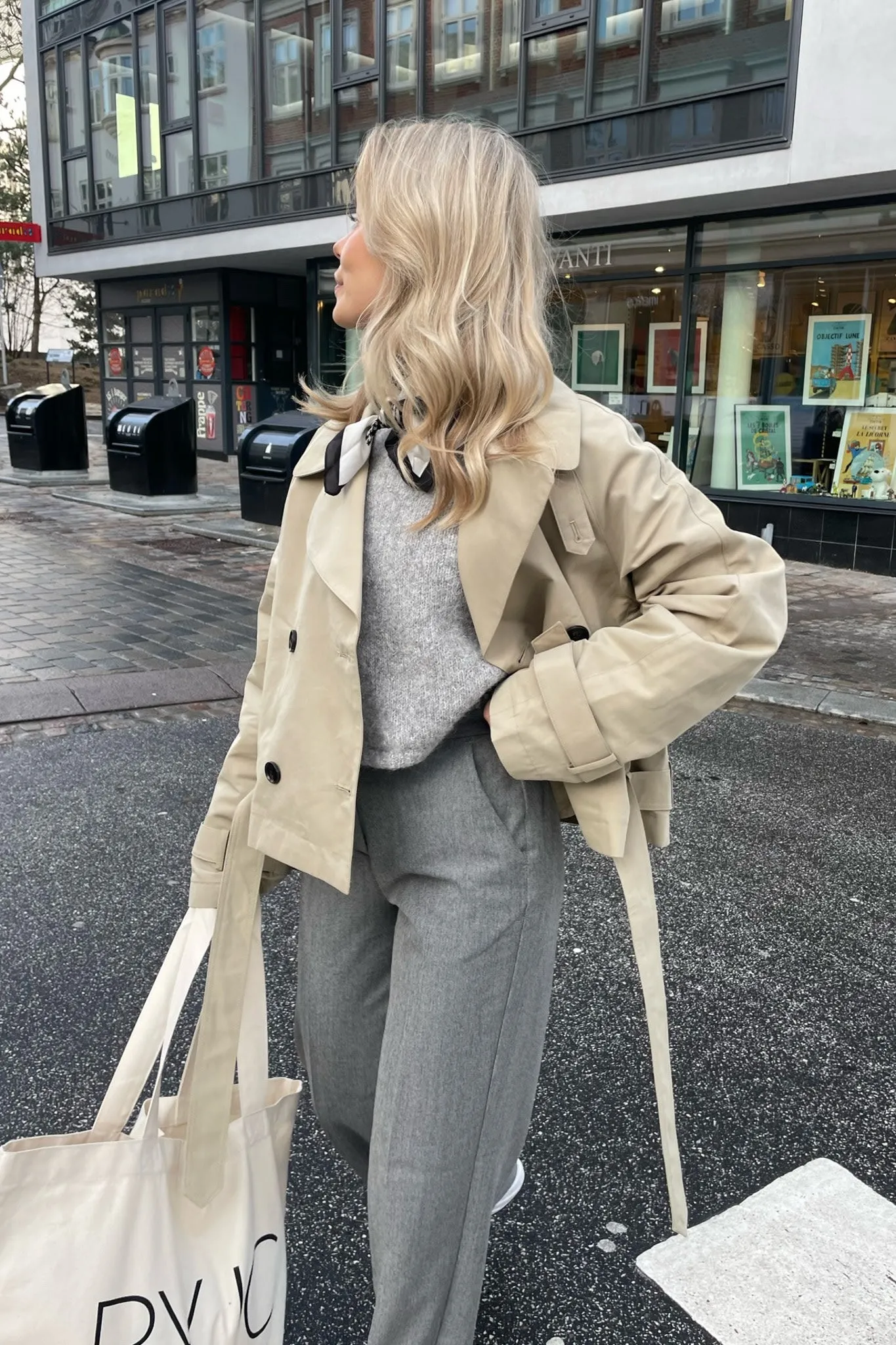 JXEmily Trenchcoat - Beige