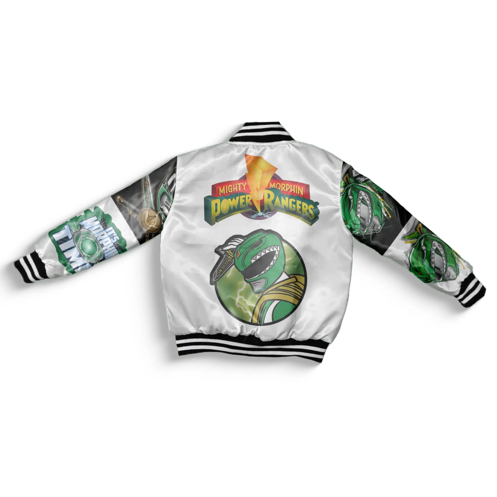 Kids Green power Ranger Bomber