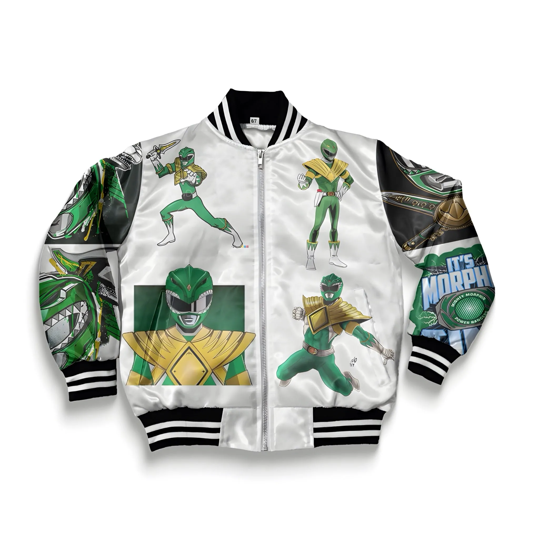 Kids Green power Ranger Bomber