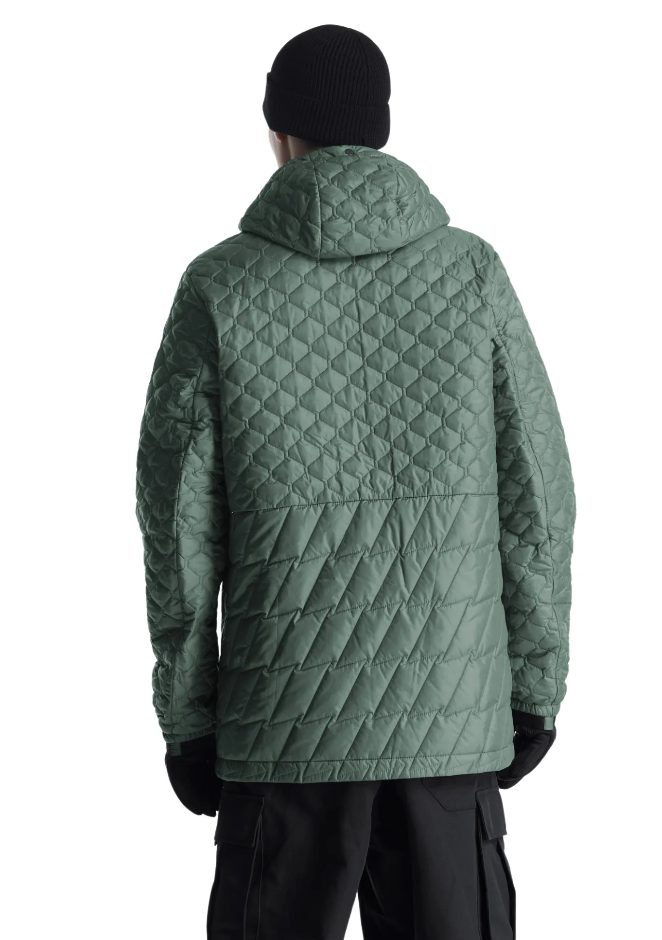 Krakatau 3 in 1 Waterproof Long Coat (Teal Green)