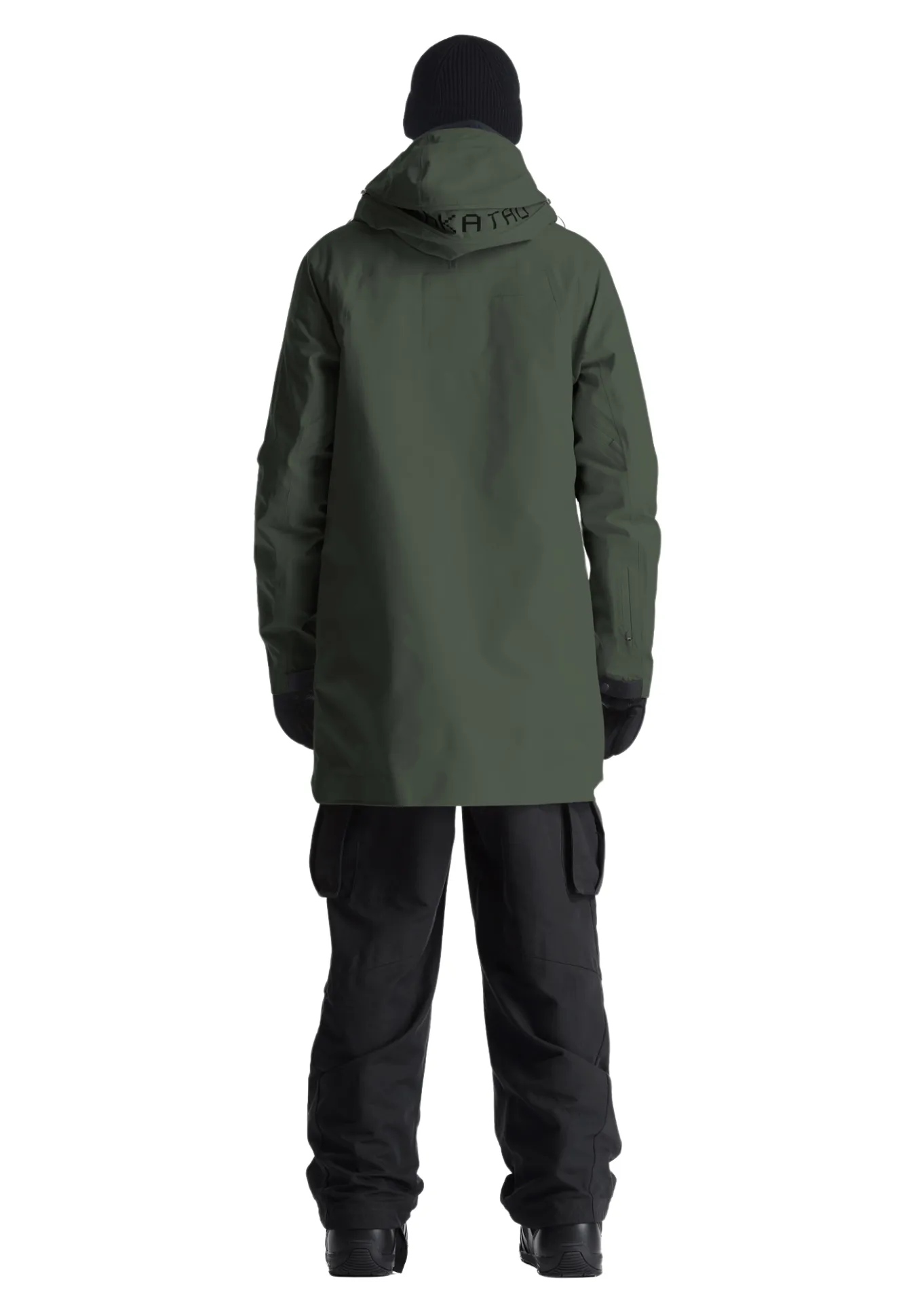 Krakatau 3 in 1 Waterproof Long Coat (Teal Green)