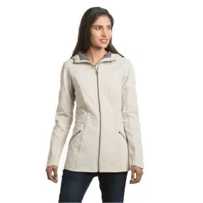 Kuhl Womens Durable Water-Resistant Klash Trench Coat