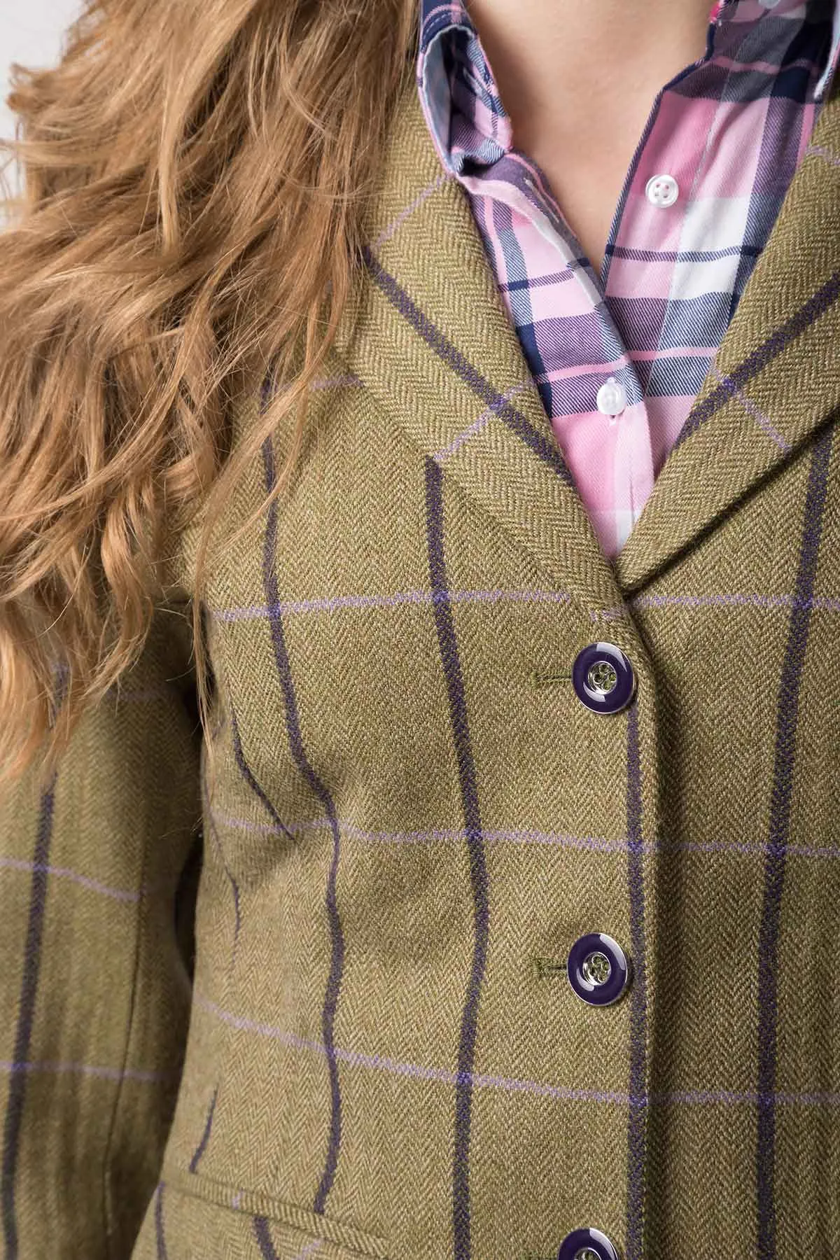 Ladies Tweed Hacking Jacket