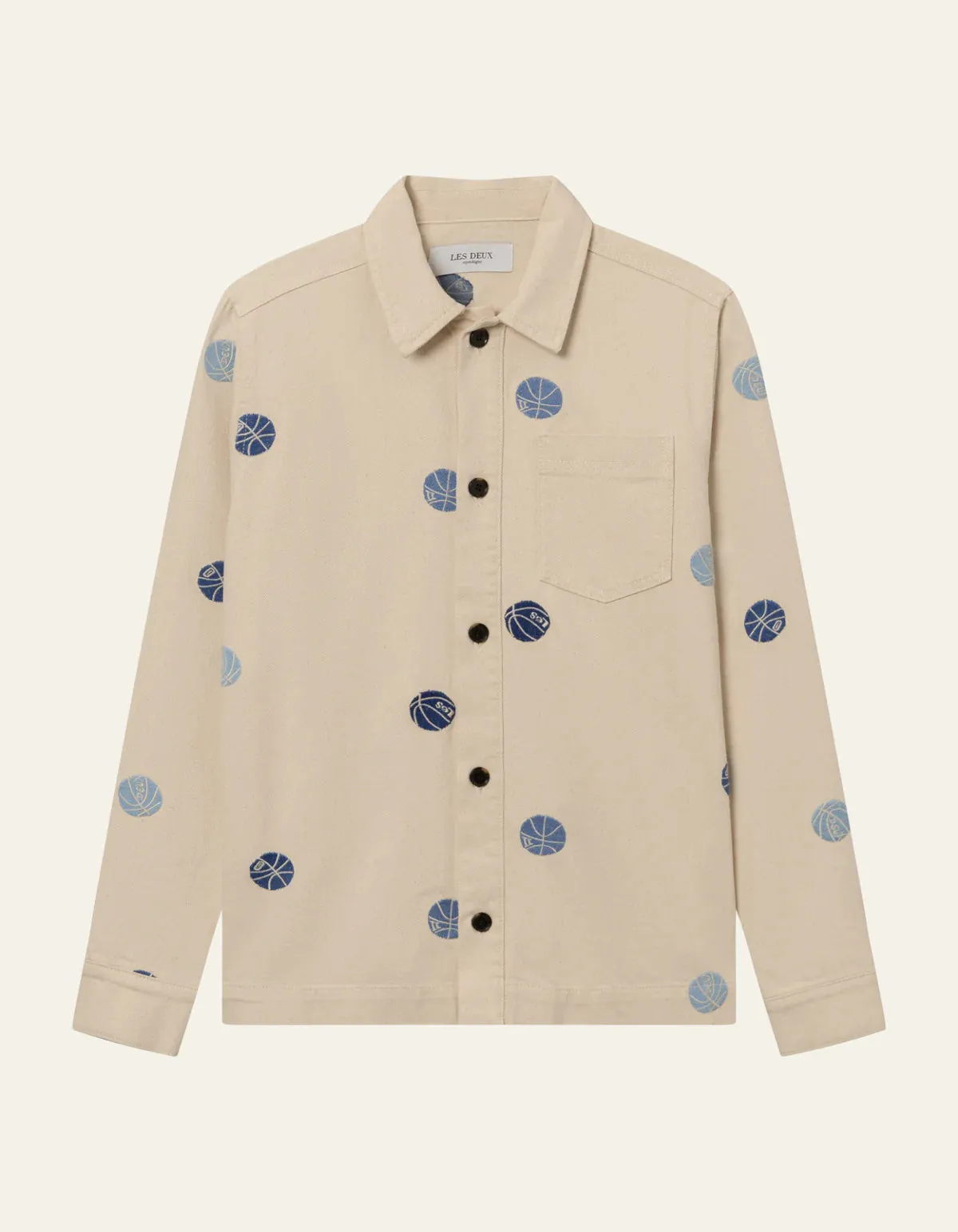 Les Deux Layton AOE Overshirt - Ivory