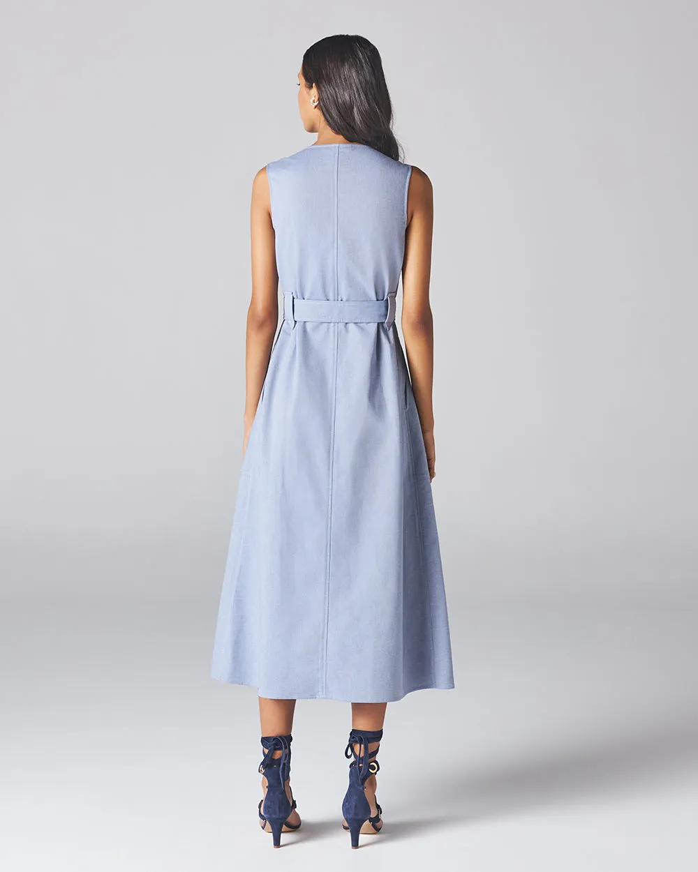 Light Indigo Kyoto Dress