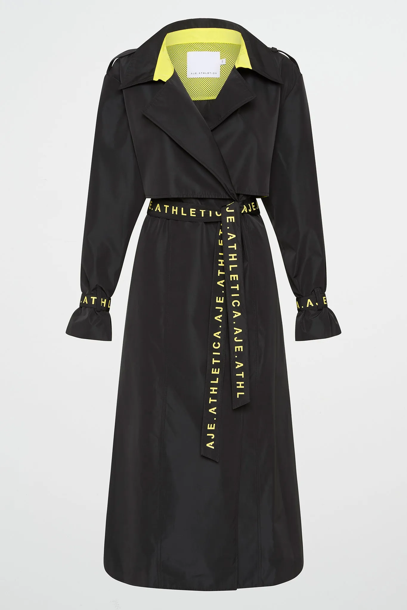 Longline Wrap Trench Coat 705