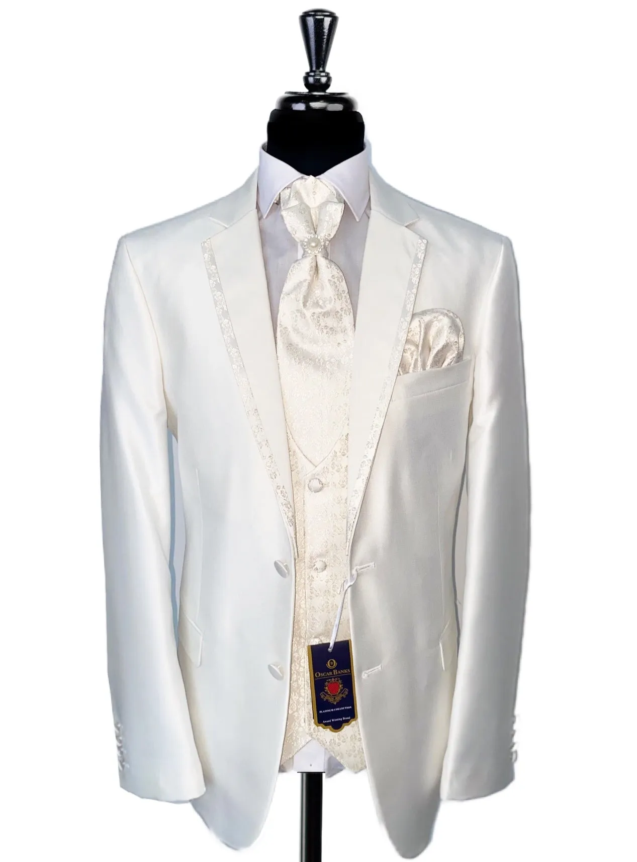 MAKROM White 5 Piece Suit