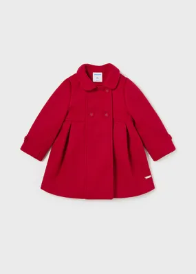 Mayoral Baby Girls Red Coat