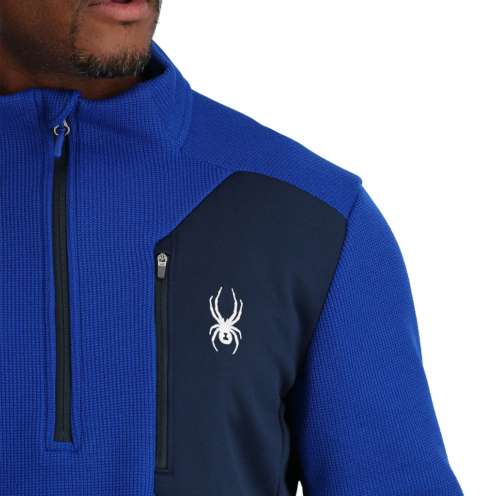 Mens Bandit Half Zip - Electric Blue