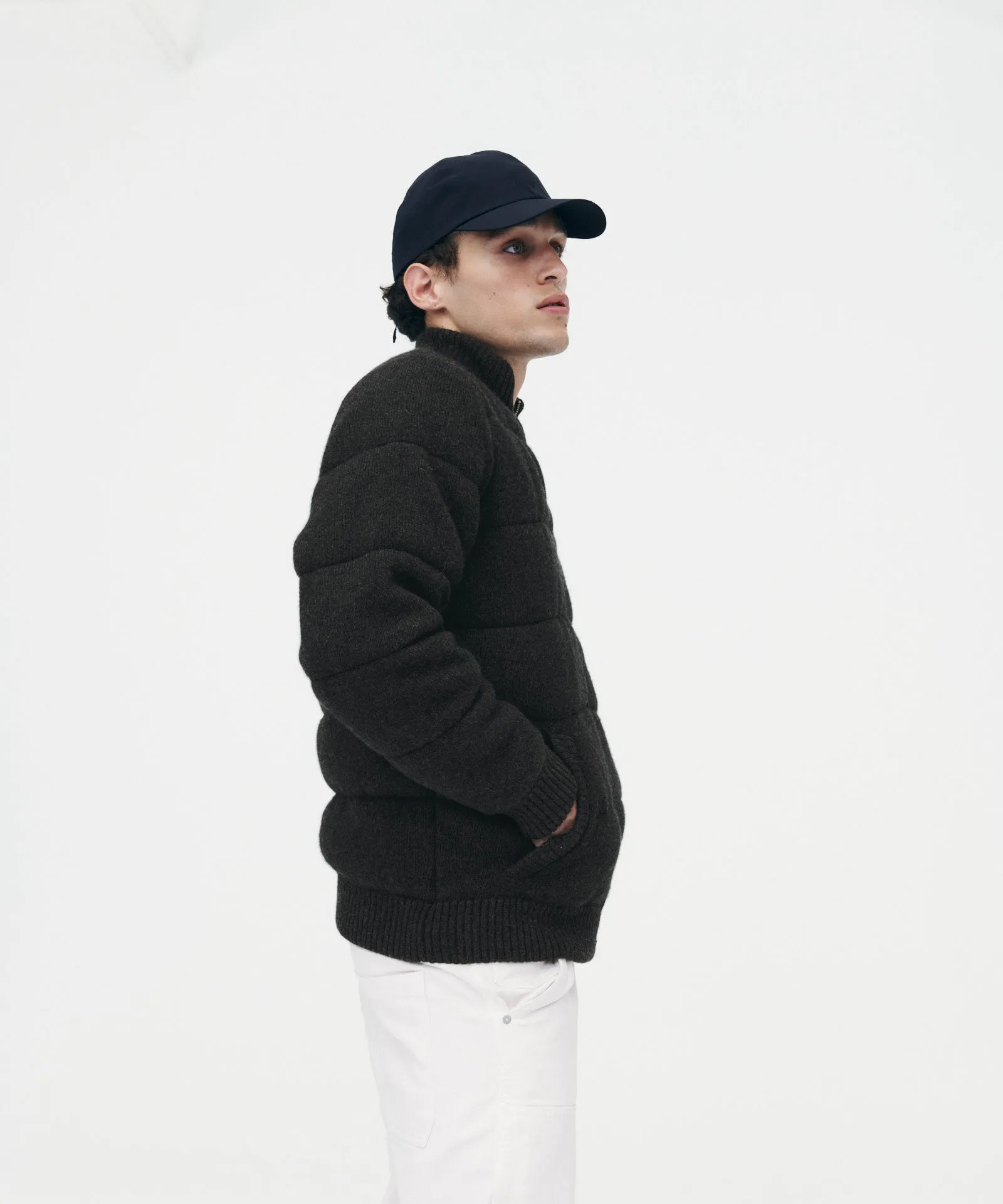 Merino Cashmere Puffer Jacket