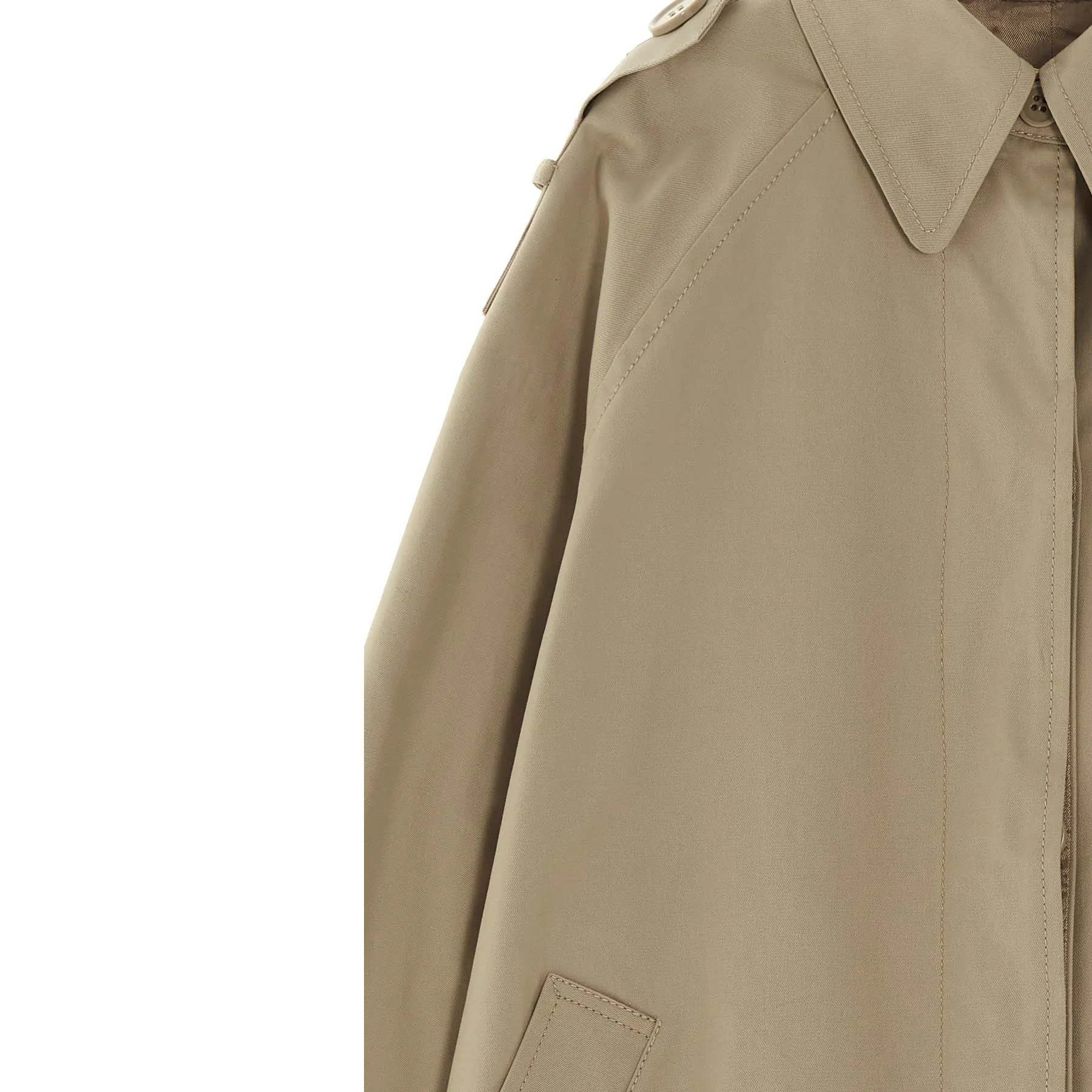 MM6 MAISON MARGIELA Single Breast Trench Coat