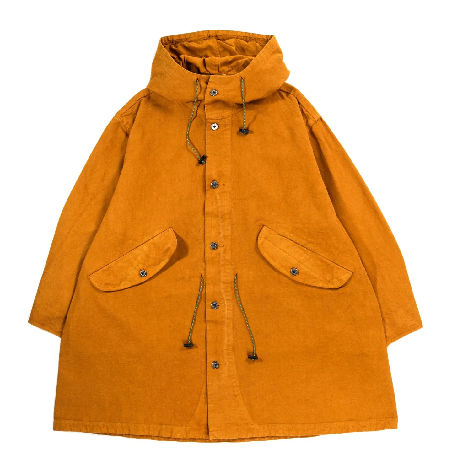 MONITALY CZECH COAT COTTON RIPSTOP MUSTARD