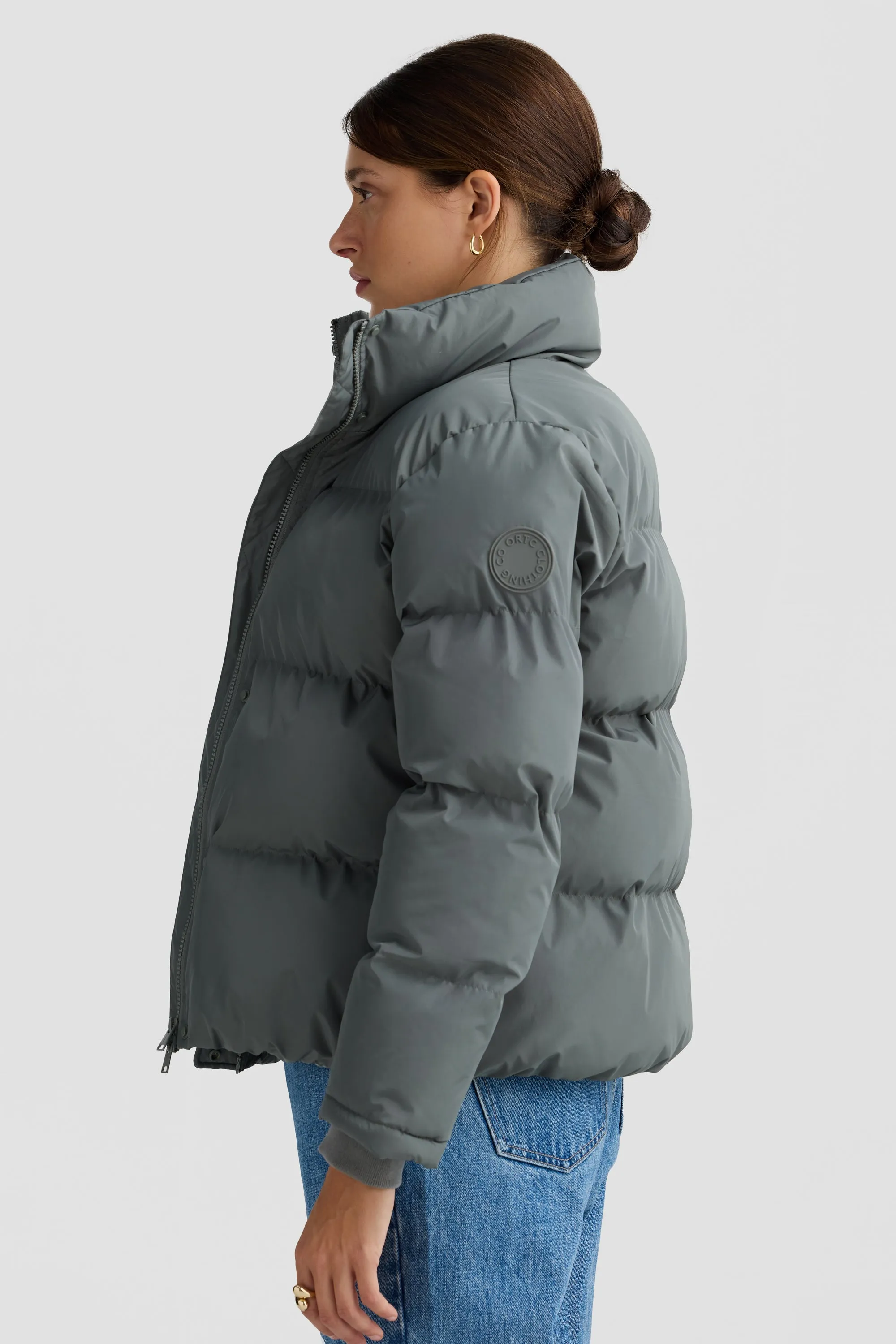 Montana Puffer Jacket Eucalyptus