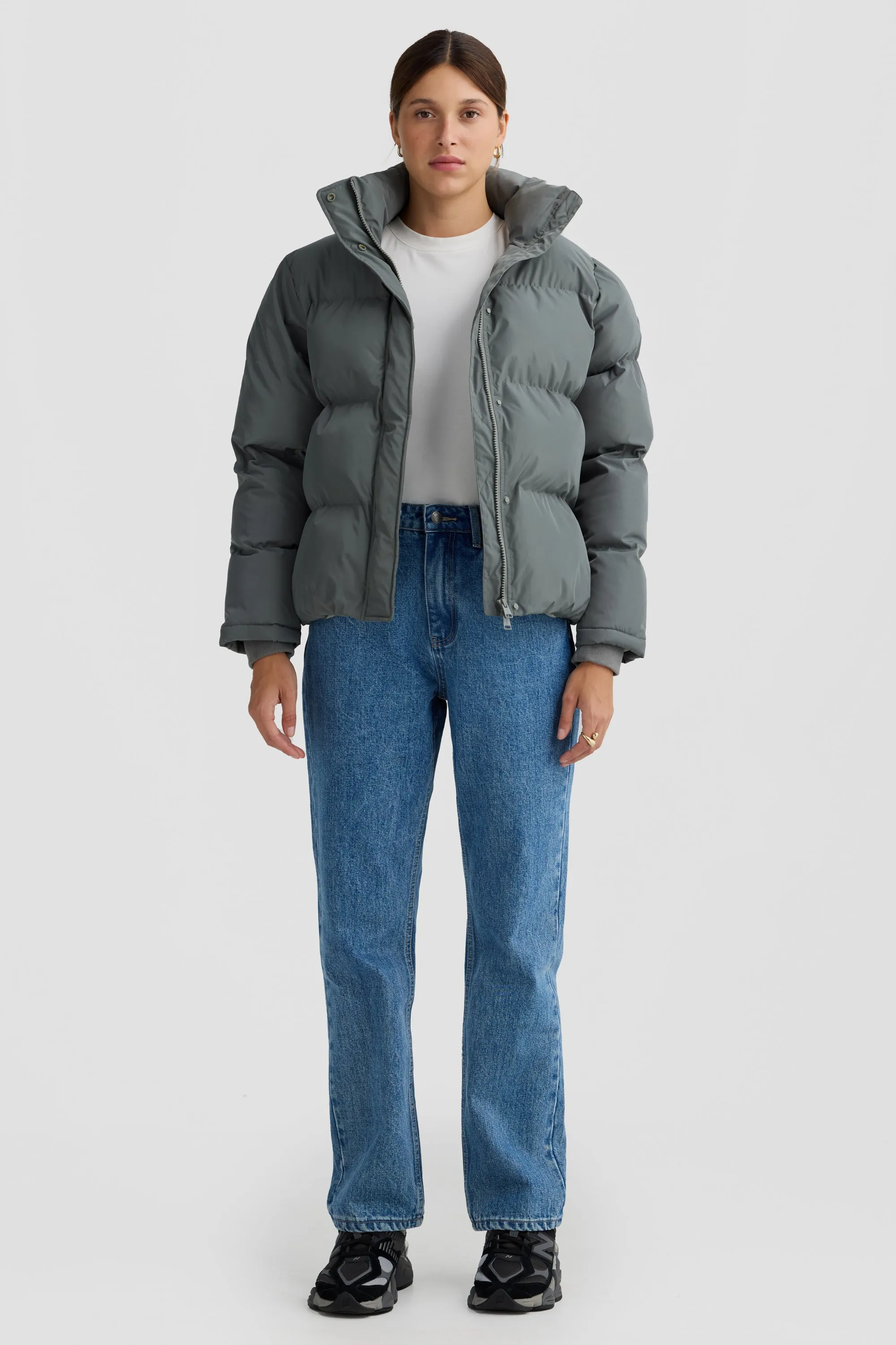 Montana Puffer Jacket Eucalyptus