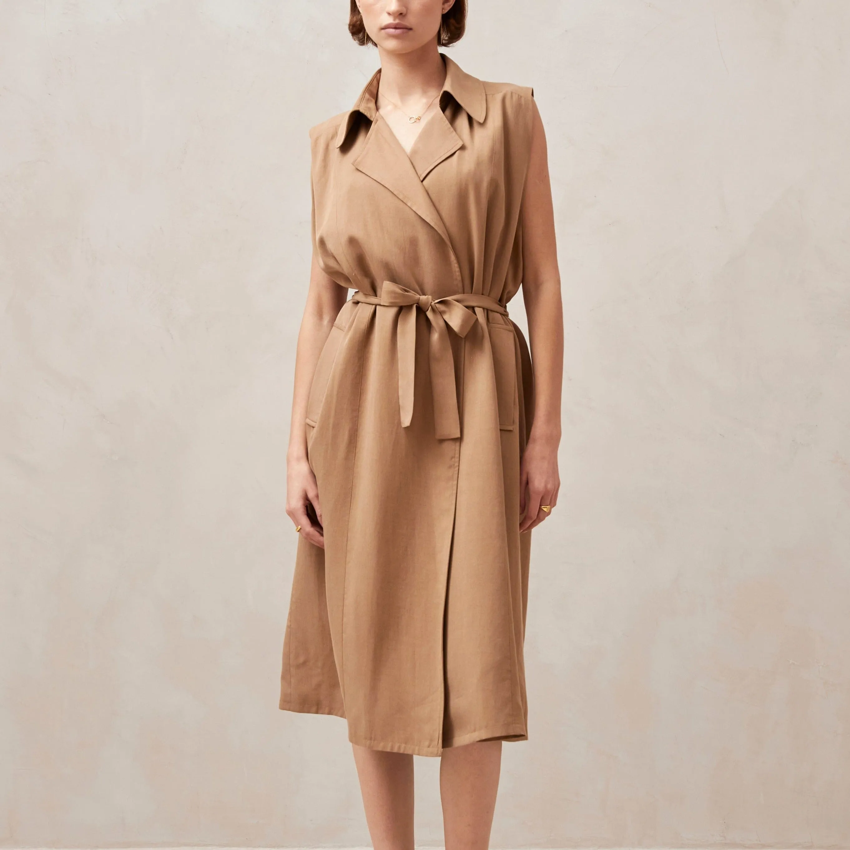 Munia Beige Coat