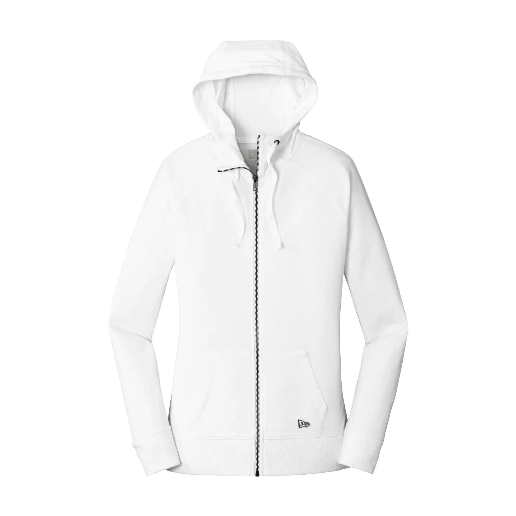 New Era Ladies Sueded Cotton Full-Zip Hoodie