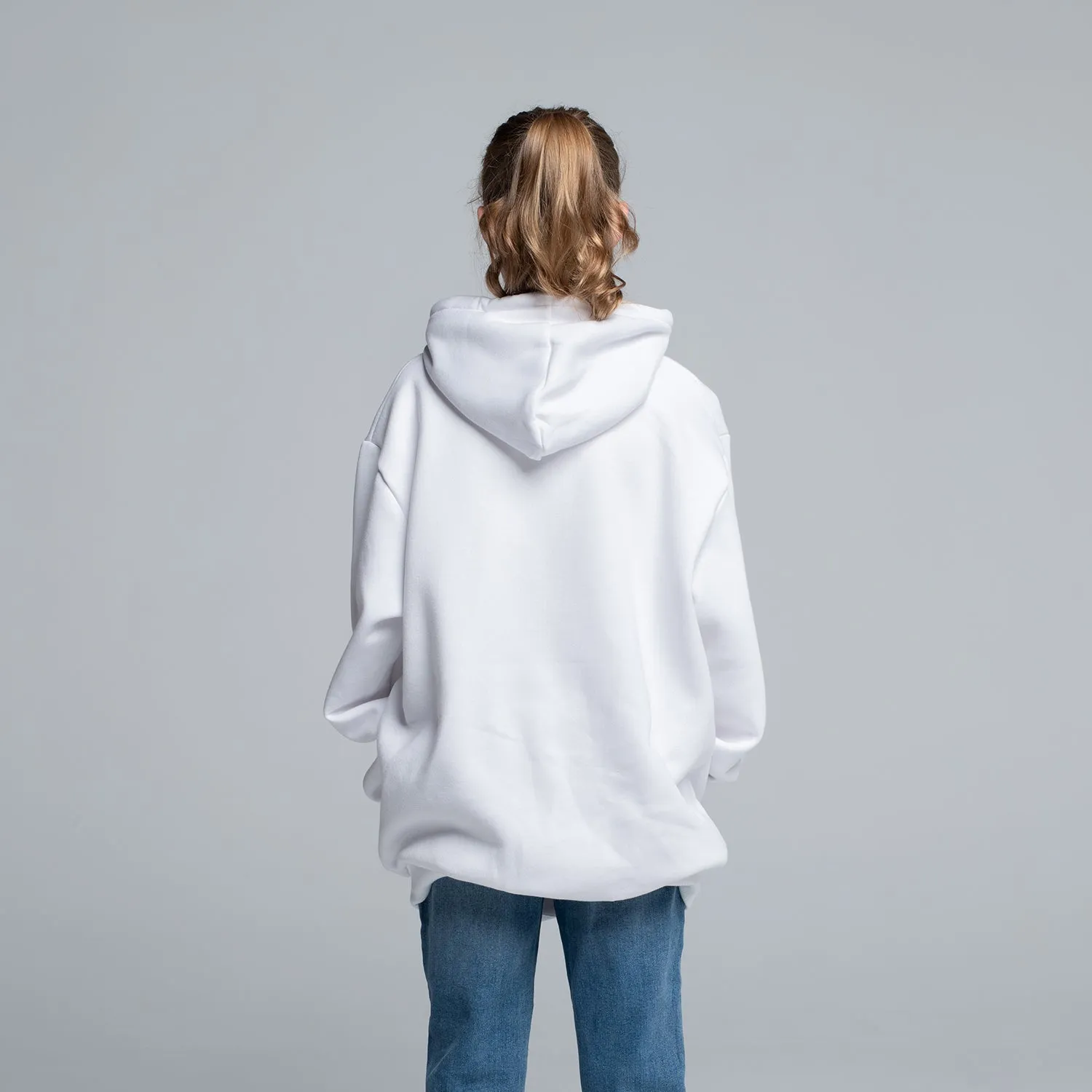 NSW Swifts Puff Print White Hoodie