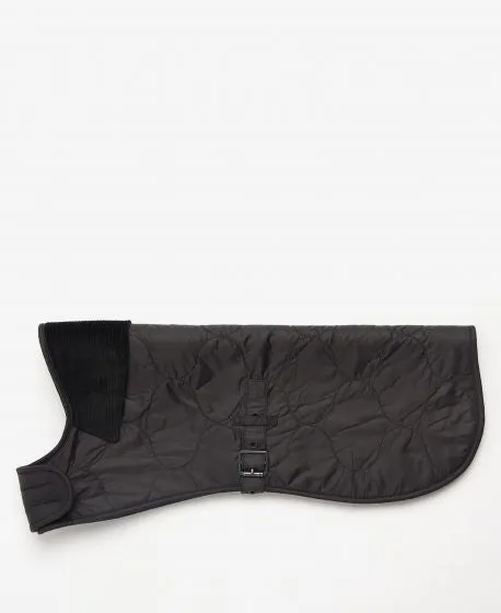 Onion Quilt Dog Coat - Black