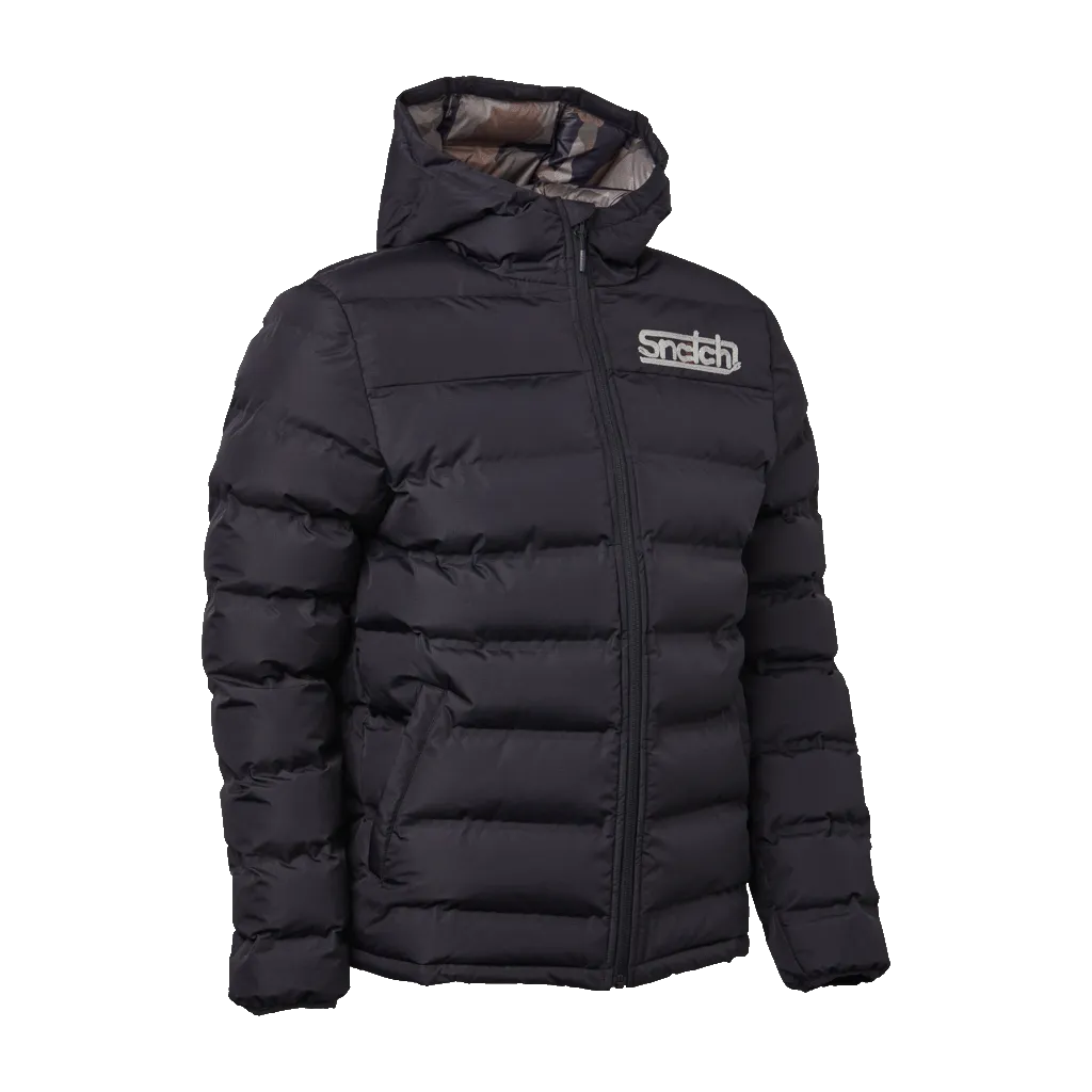 Puffer Jacket Wide Channel Black - SM3001BK