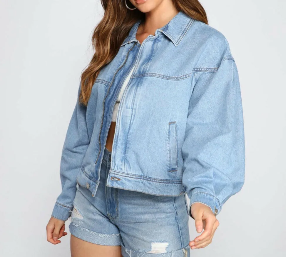 "Elisa" Denim Jacket