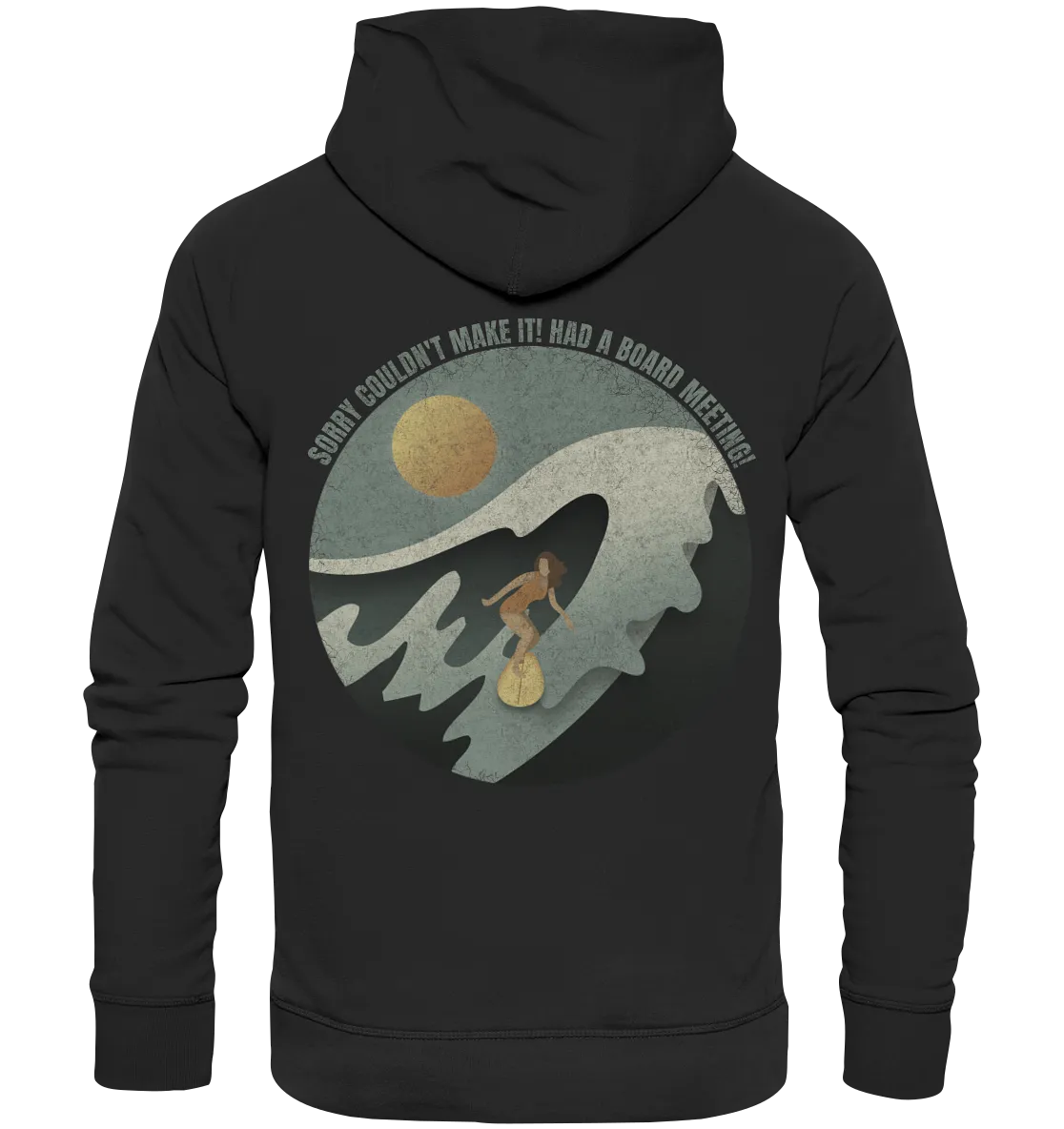 "Had a Board Meeting Backtail" - Unisex Premium Organic Hoodie