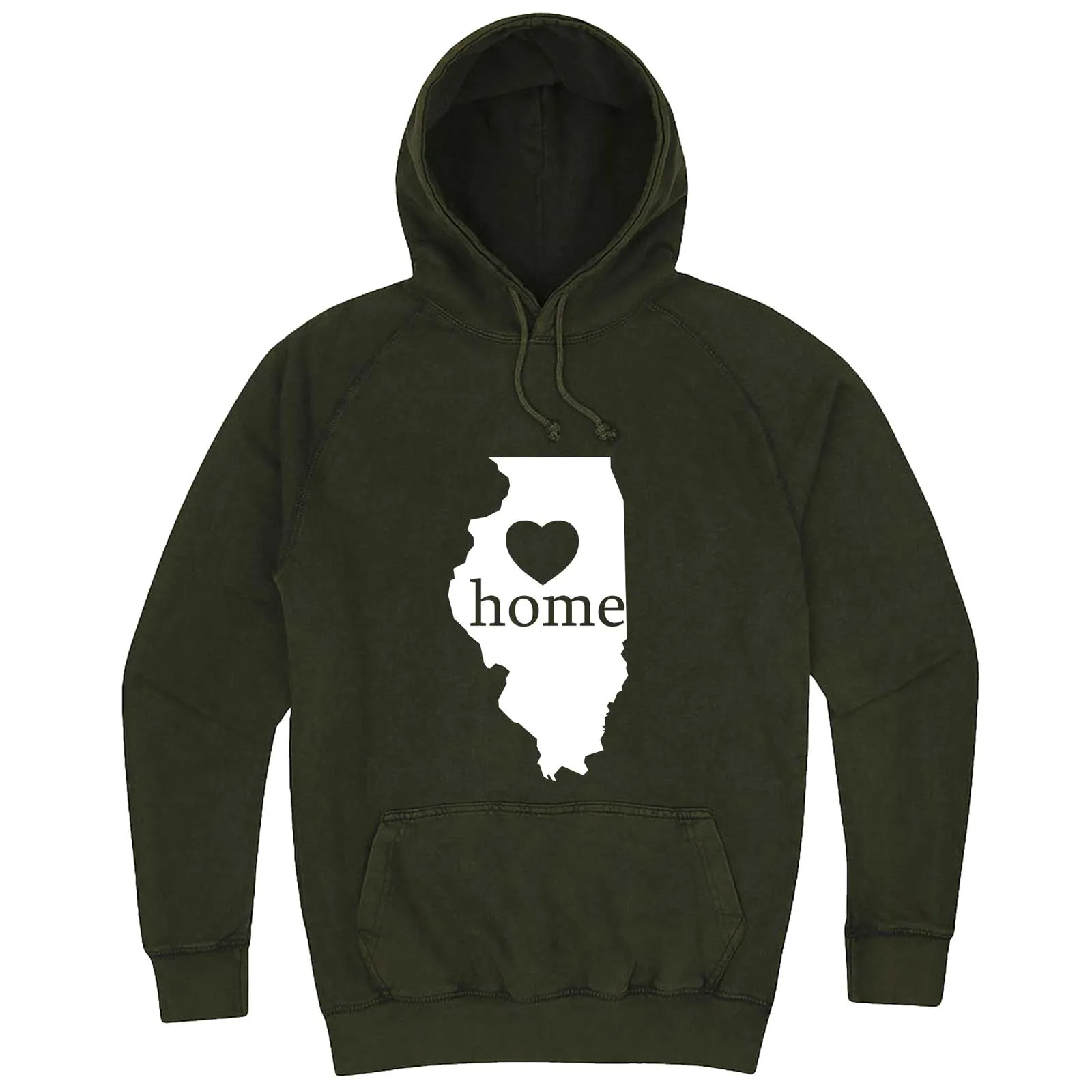 "Illinois Home State Pride" hoodie