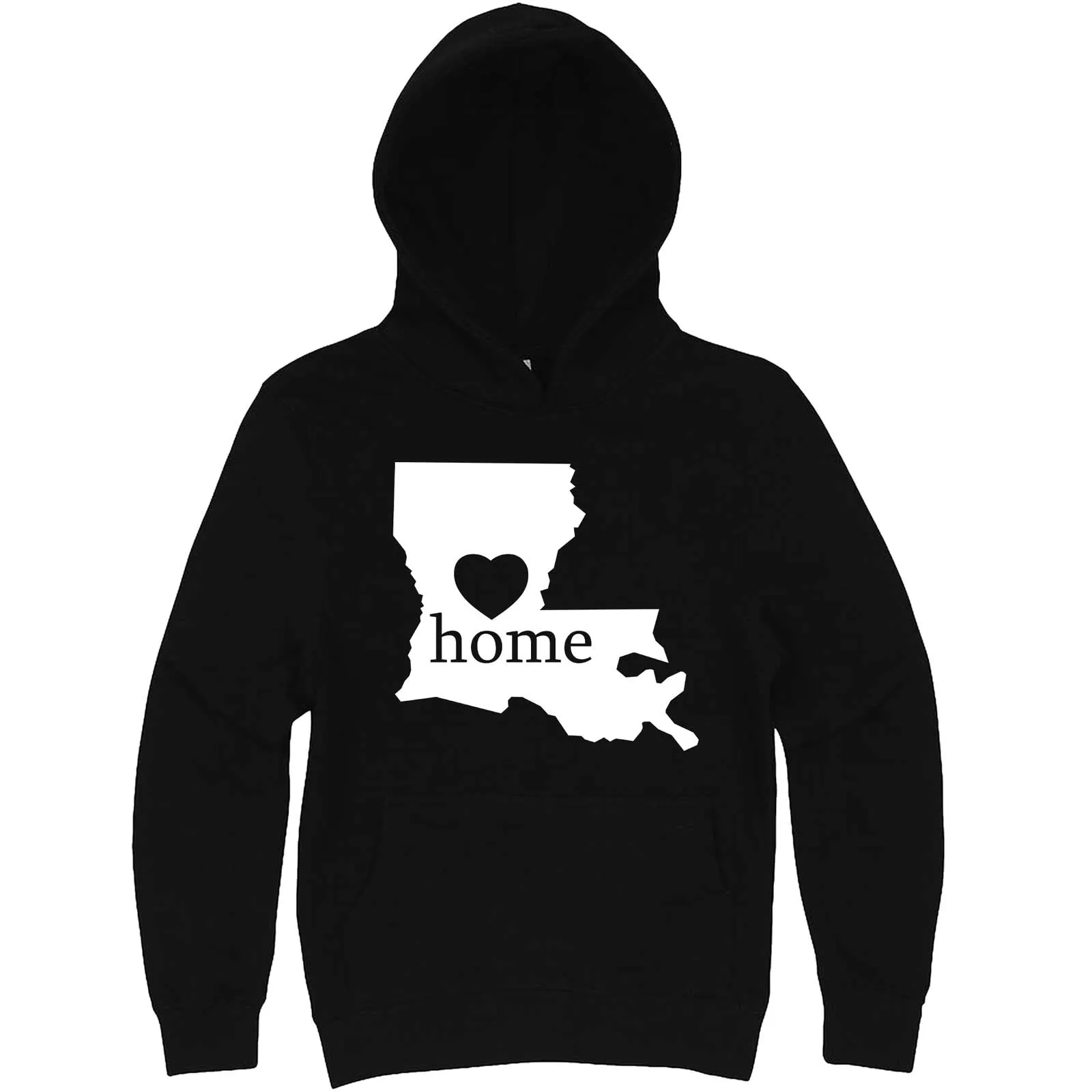 "Louisiana Home State Pride" hoodie