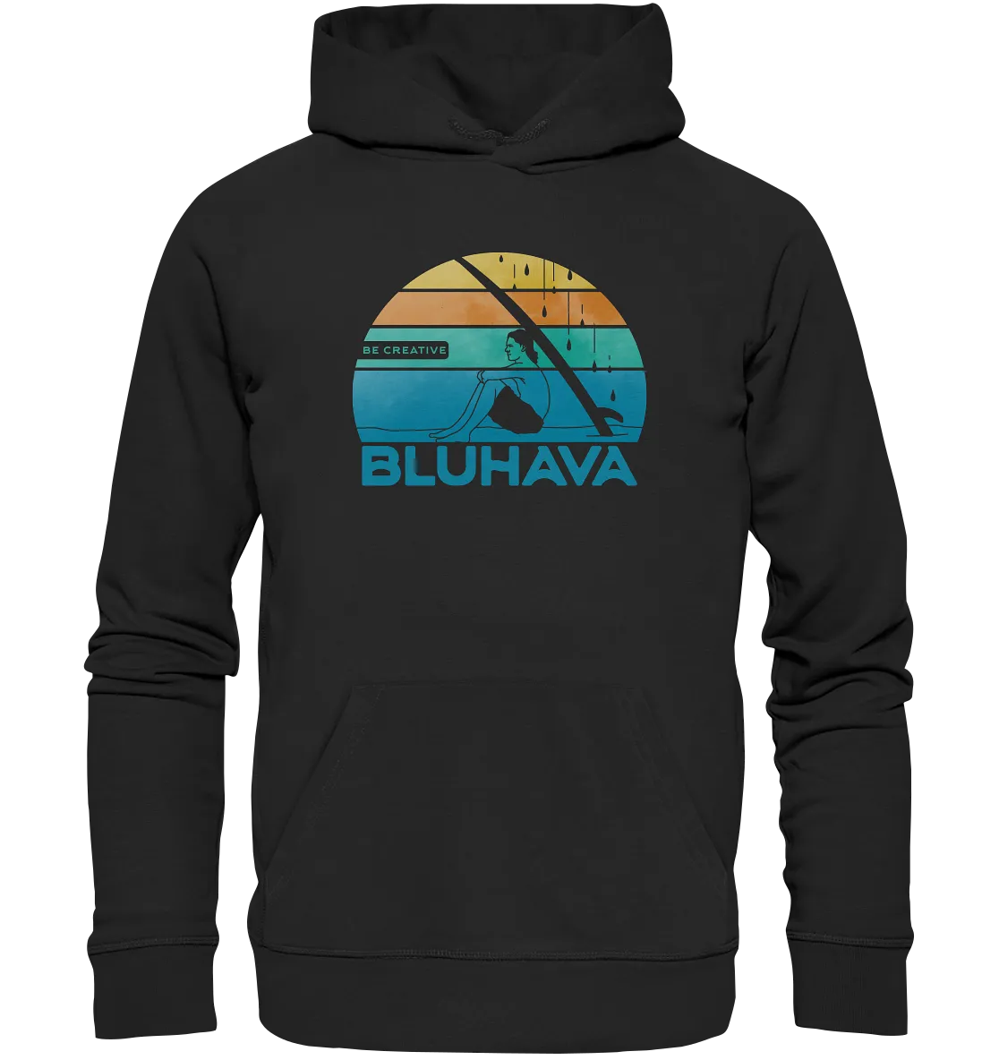 "Sunset Be Creative" - Unisex Premium Organic Hoodie