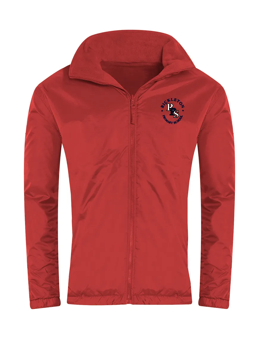 Rickleton Primary School Red Showerproof Jacket