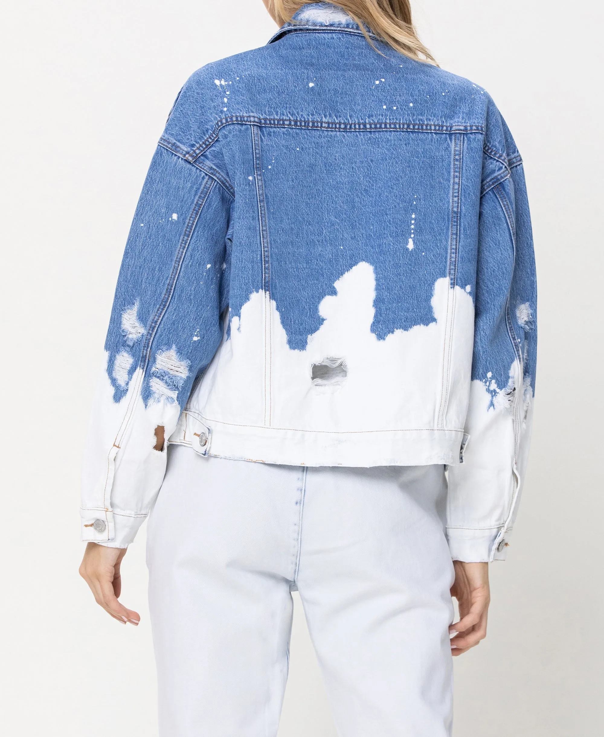 September Rain - Oversized Denim Jacket