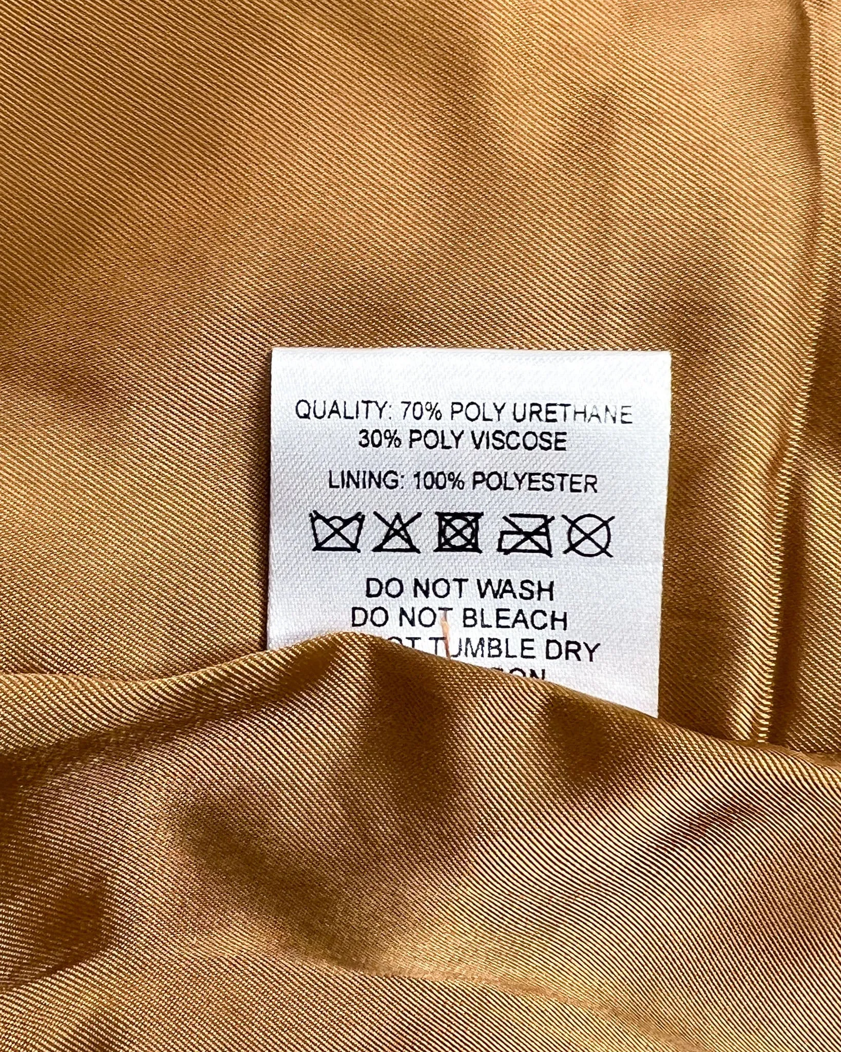 Size XS - Holzweiler Beige Sense Patent Coat