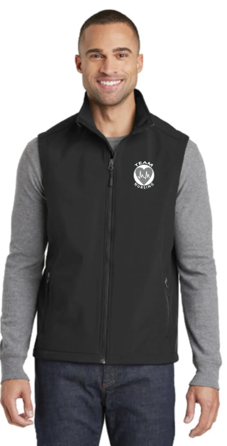 Team Nursing Soft Shell Jackets for MENS~CUSTOMIZABLE WITH NAME & CREDENTIALS.