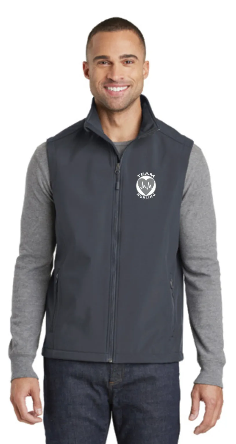 Team Nursing Soft Shell Jackets for MENS~CUSTOMIZABLE WITH NAME & CREDENTIALS.