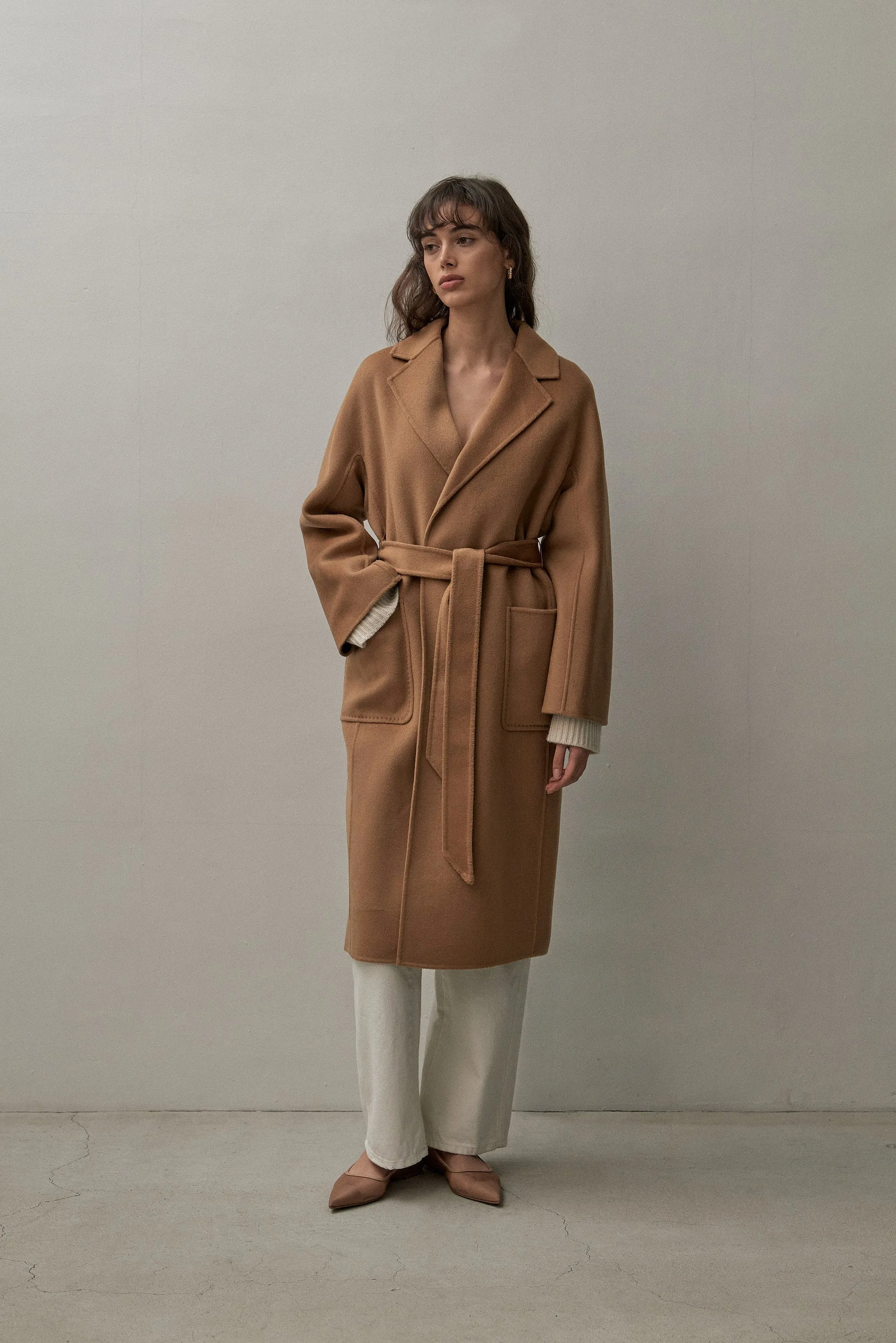 THE CLASSIC COAT - CAMEL 90/10