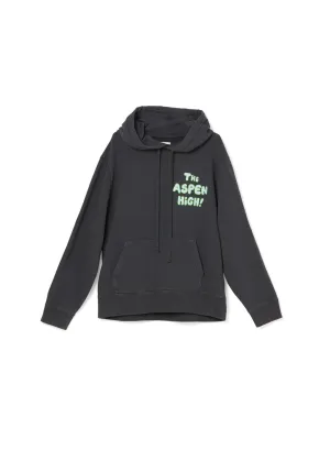 The Haas Brothers Aspen High Adult Unisex Hoodie in Vintage Black