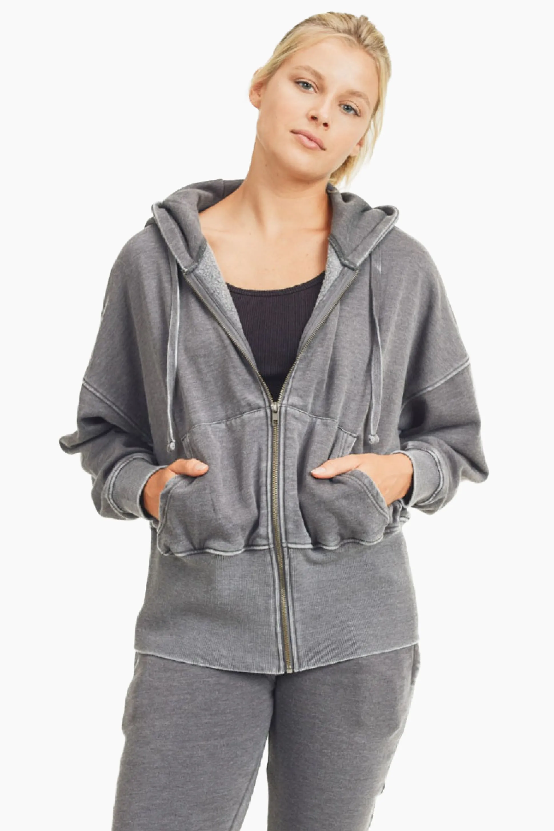 Valley Girl Zip-Up Hoodie